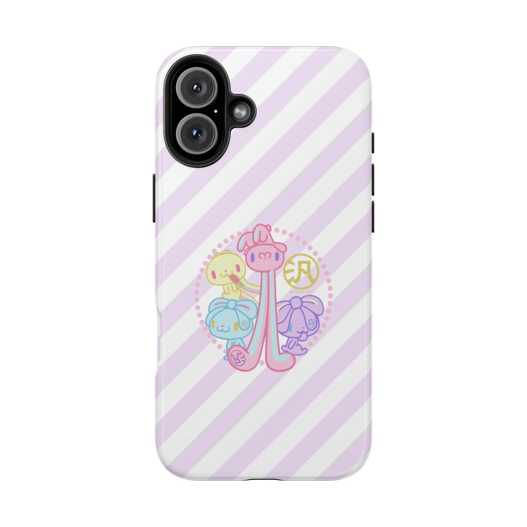 Group Pastel All Purpose Bunny - iPhone Case - Image 33