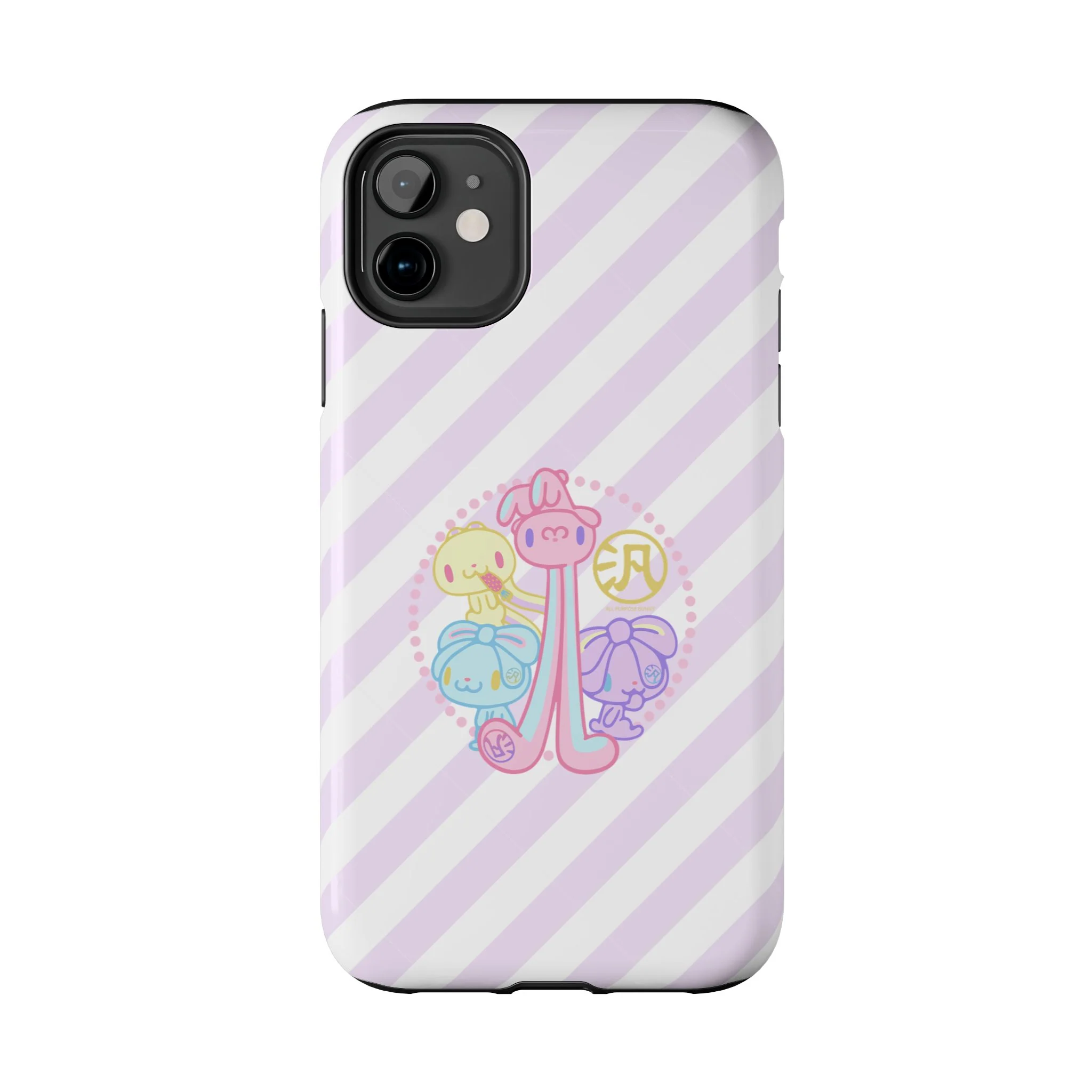 Group Pastel All Purpose Bunny - iPhone Case - Image 37
