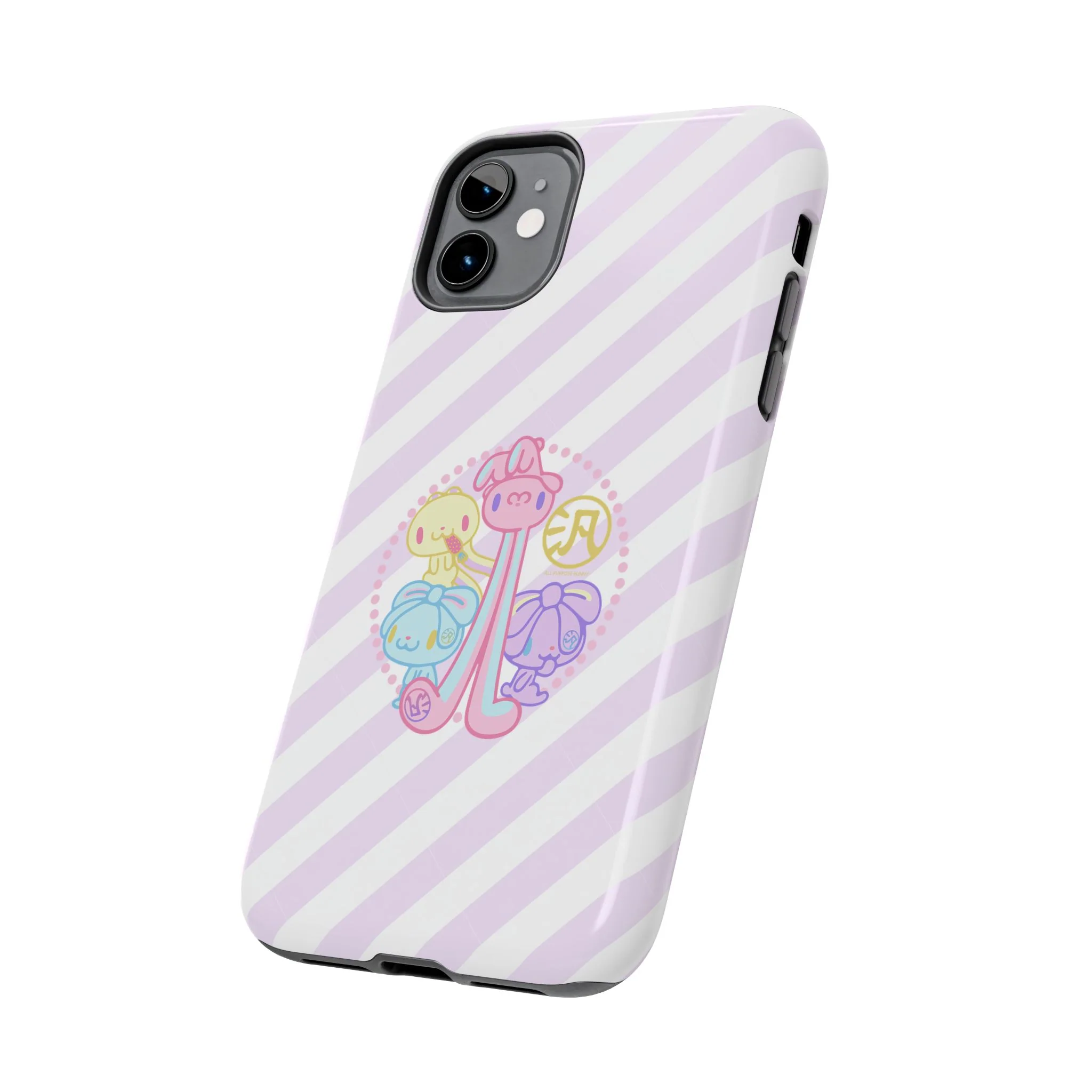 Group Pastel All Purpose Bunny - iPhone Case - Image 38