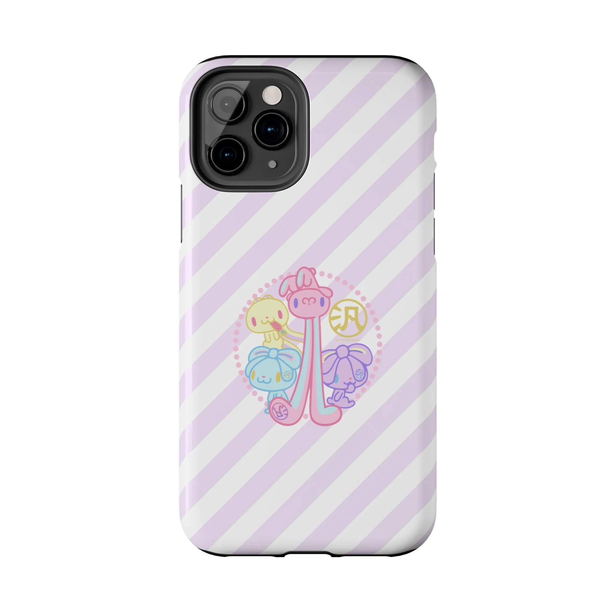 Group Pastel All Purpose Bunny - iPhone Case - Image 39