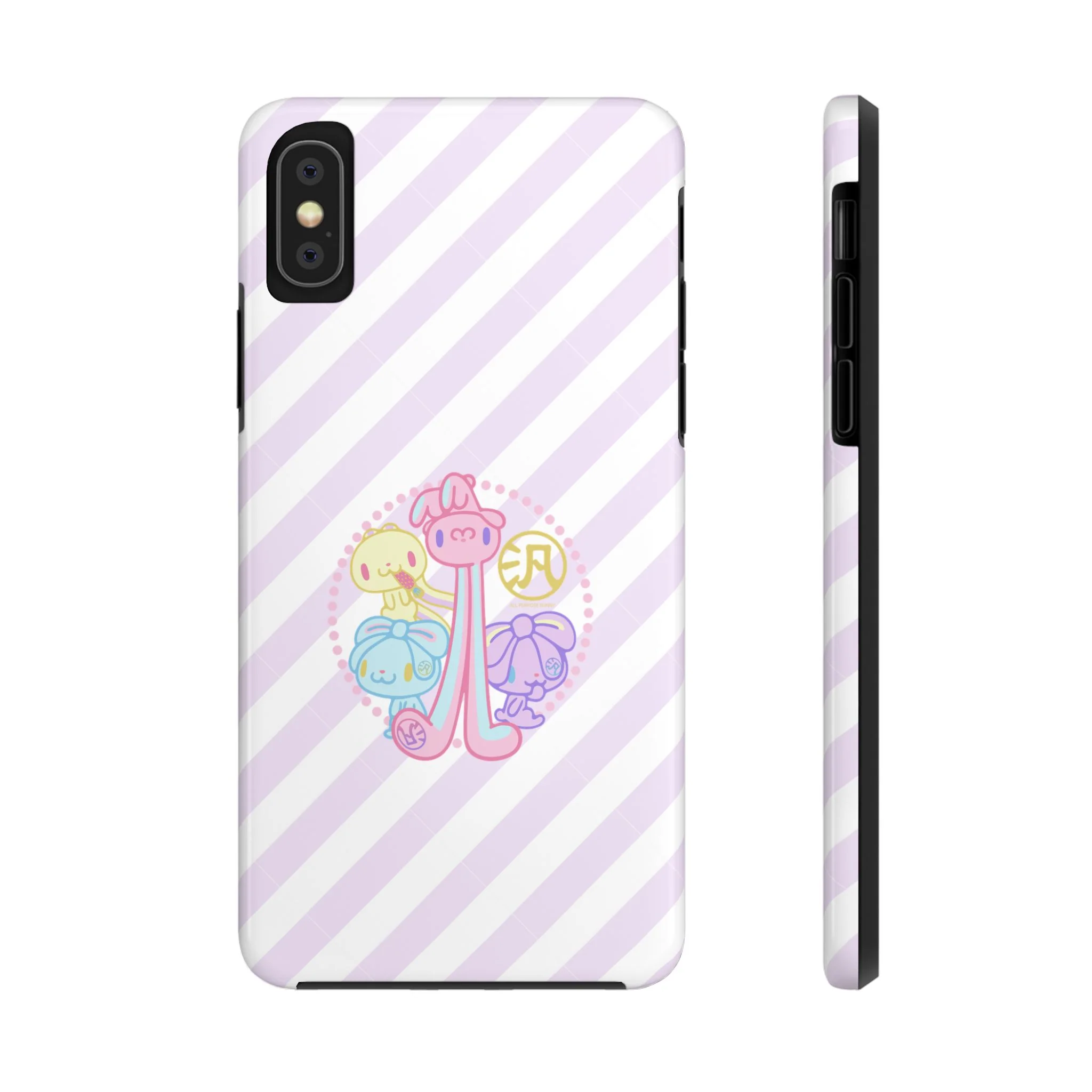 Group Pastel All Purpose Bunny - iPhone Case - Image 4