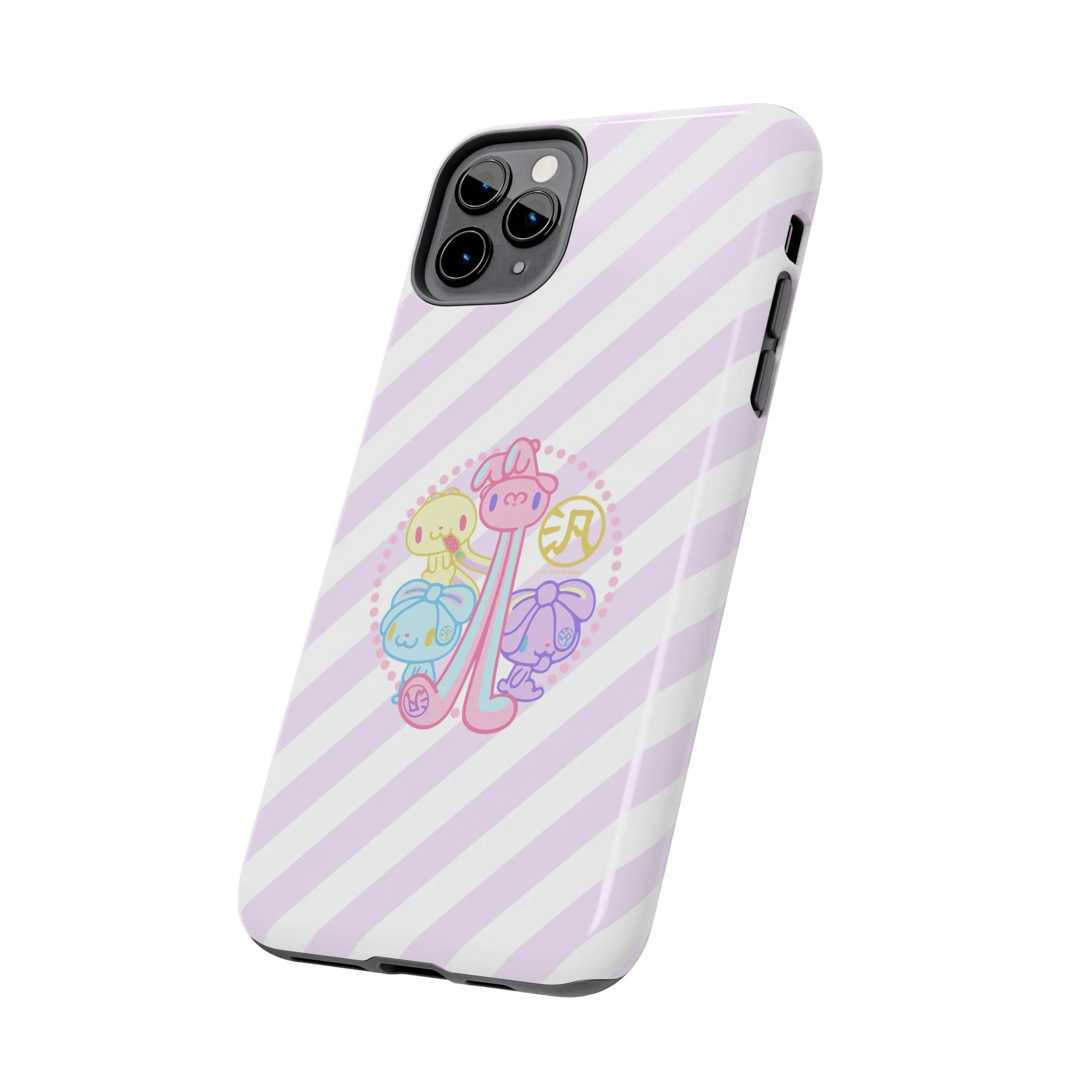 Group Pastel All Purpose Bunny - iPhone Case - Image 42