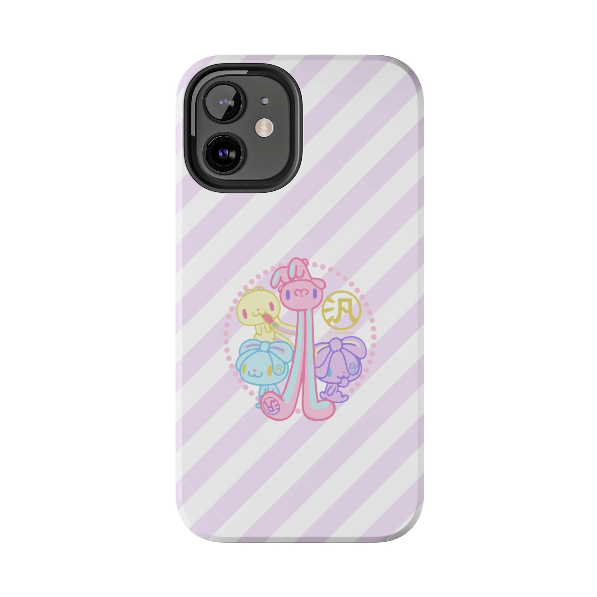 Group Pastel All Purpose Bunny - iPhone Case - Image 45