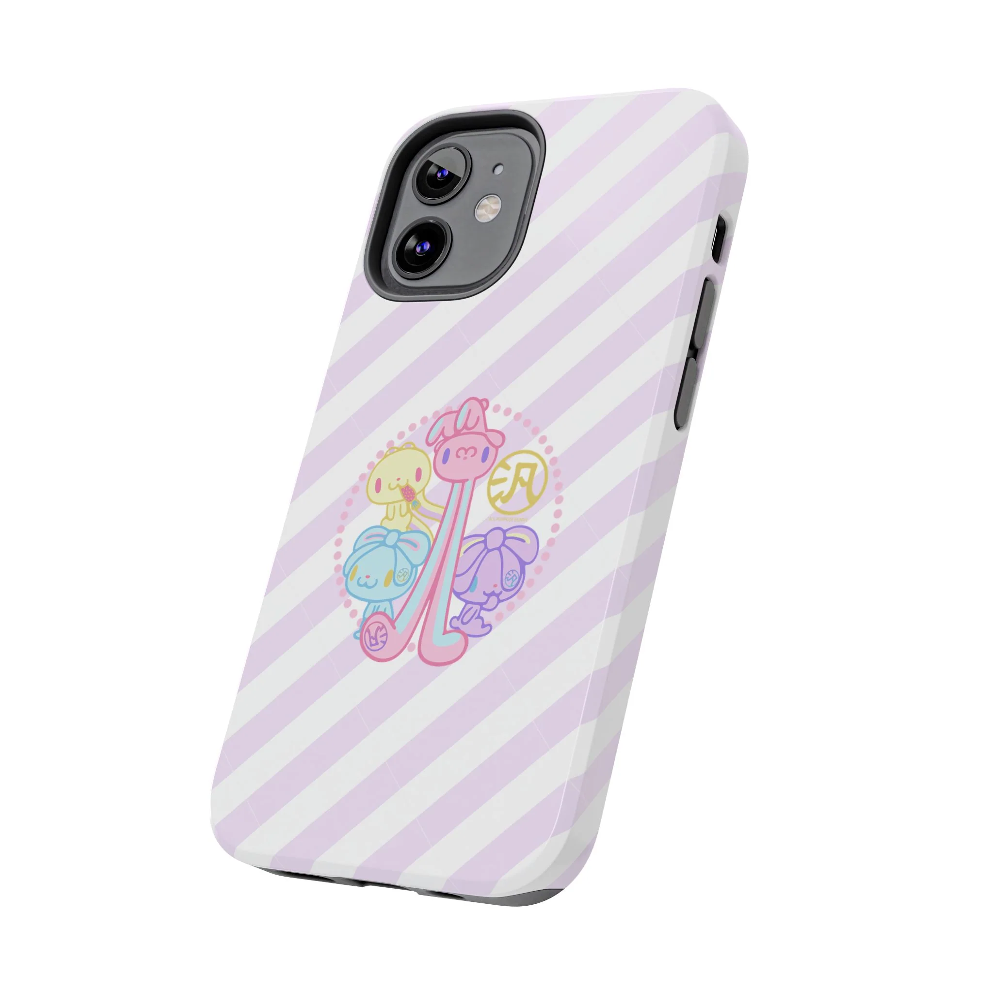 Group Pastel All Purpose Bunny - iPhone Case - Image 46