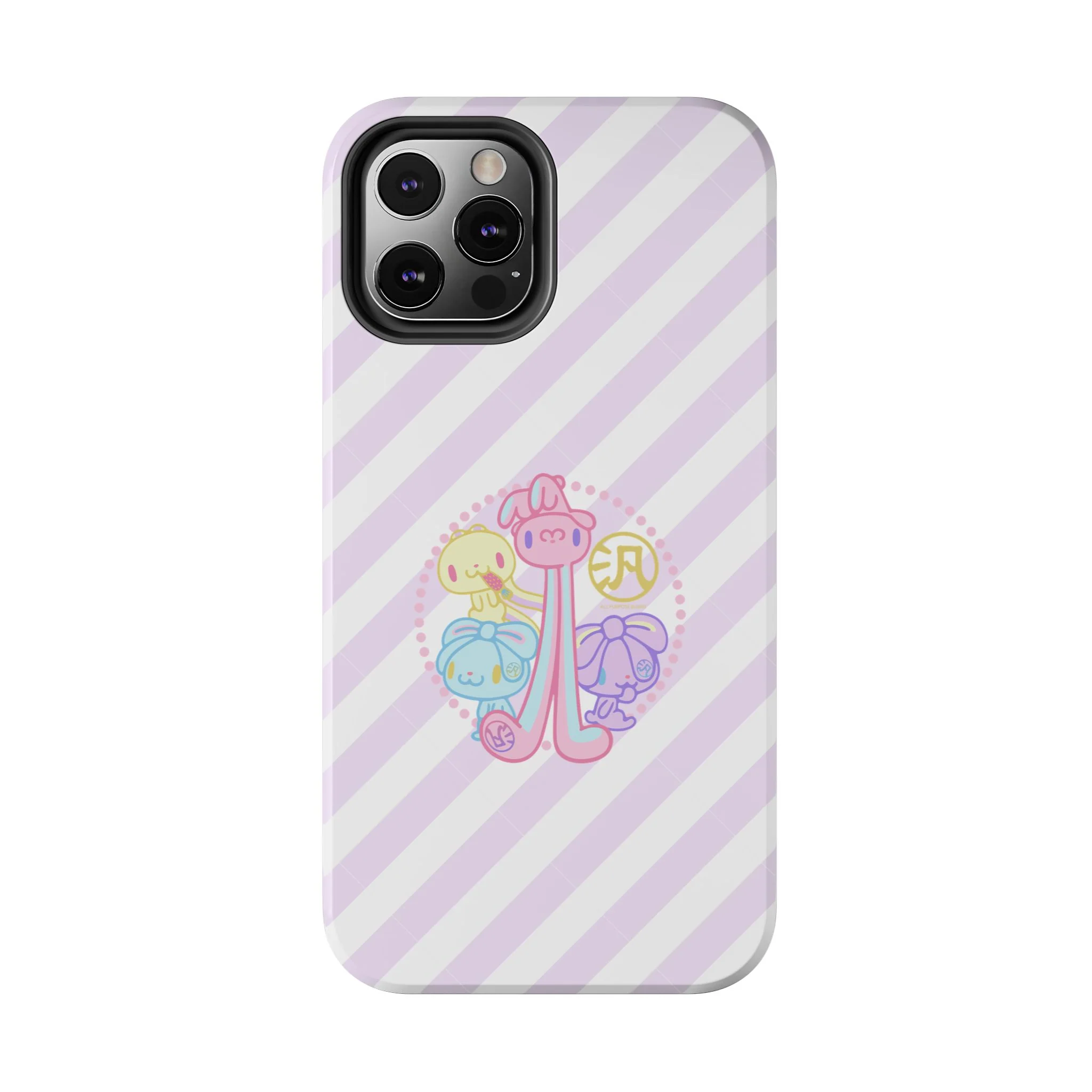 Group Pastel All Purpose Bunny - iPhone Case - Image 47