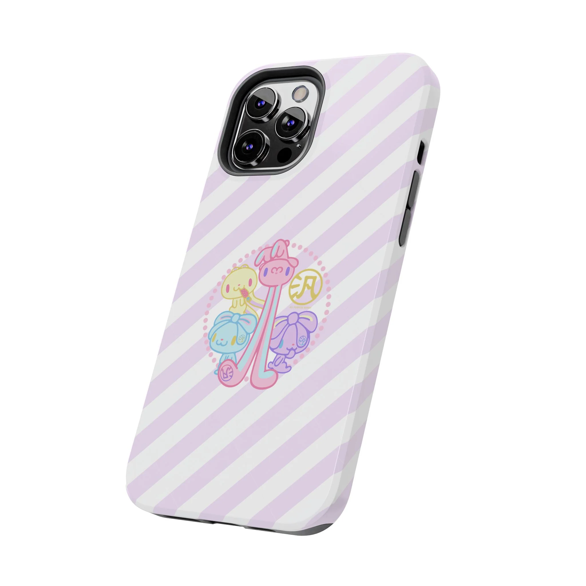 Group Pastel All Purpose Bunny - iPhone Case - Image 50