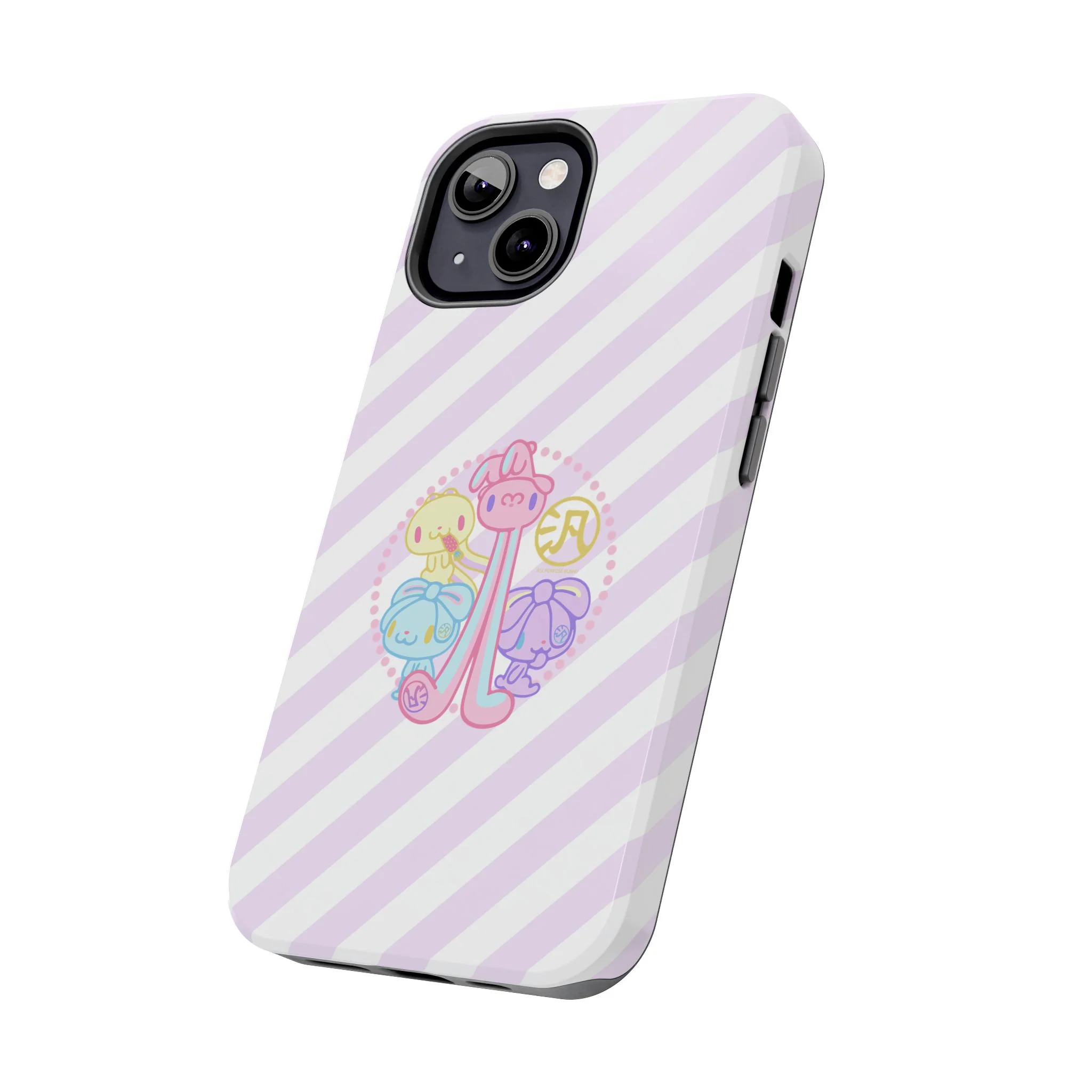 Group Pastel All Purpose Bunny - iPhone Case - Image 52