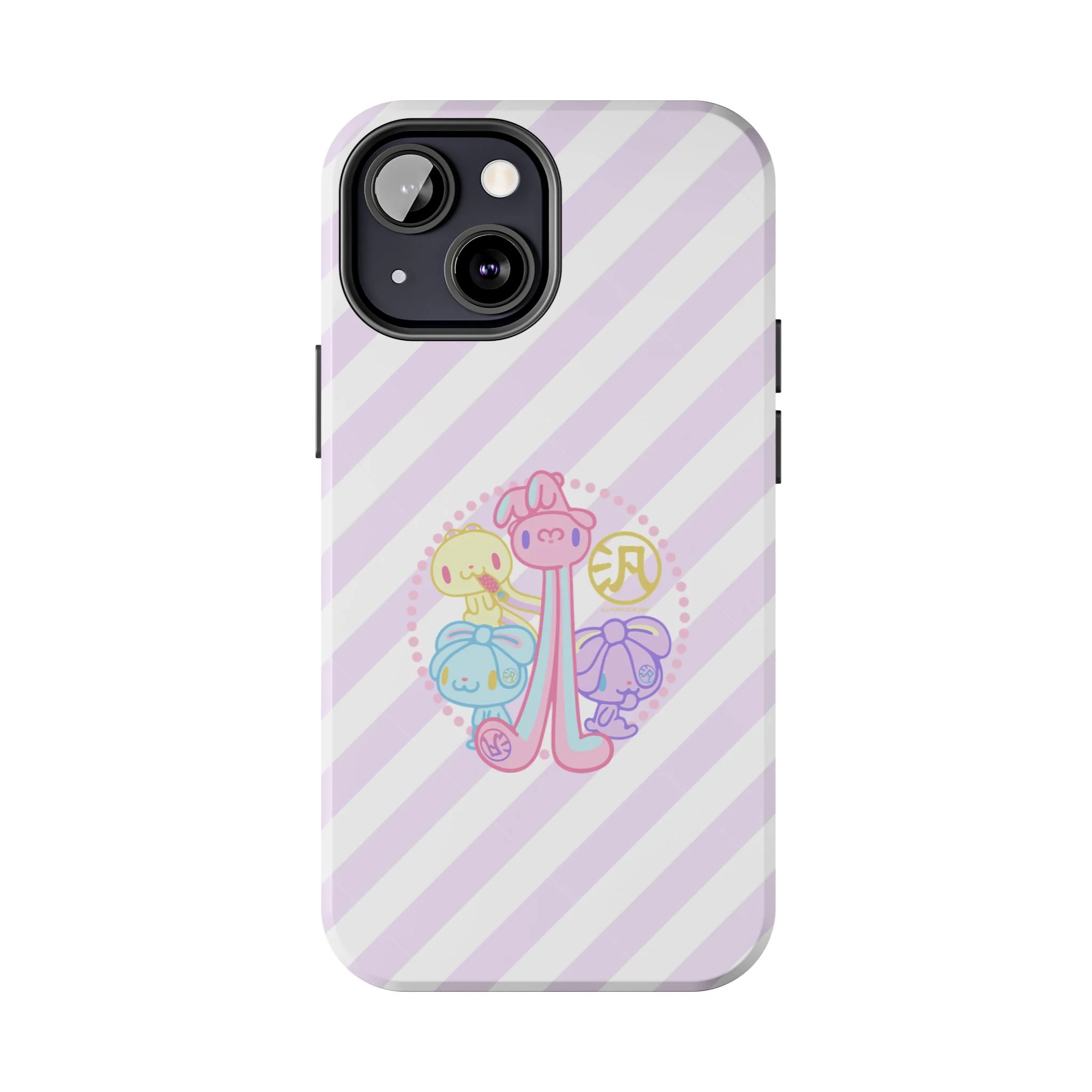 Group Pastel All Purpose Bunny - iPhone Case - Image 53