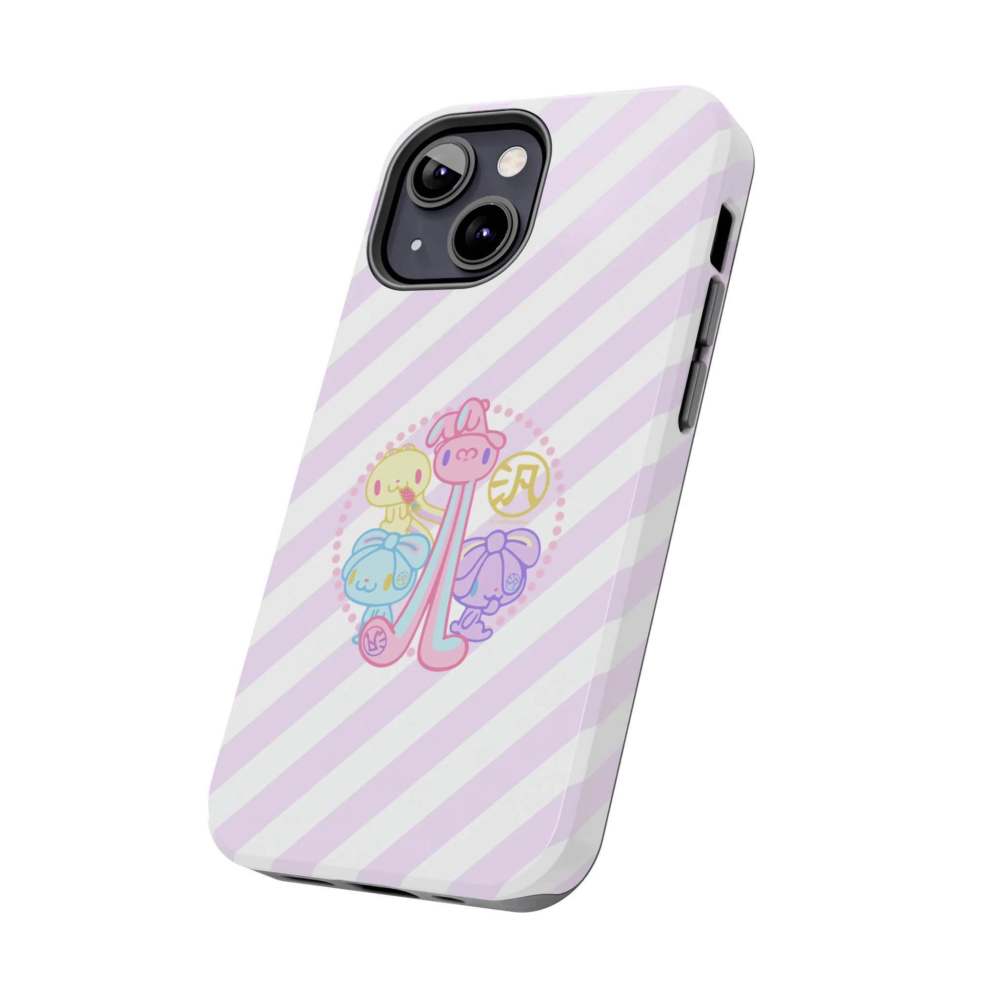Group Pastel All Purpose Bunny - iPhone Case - Image 54