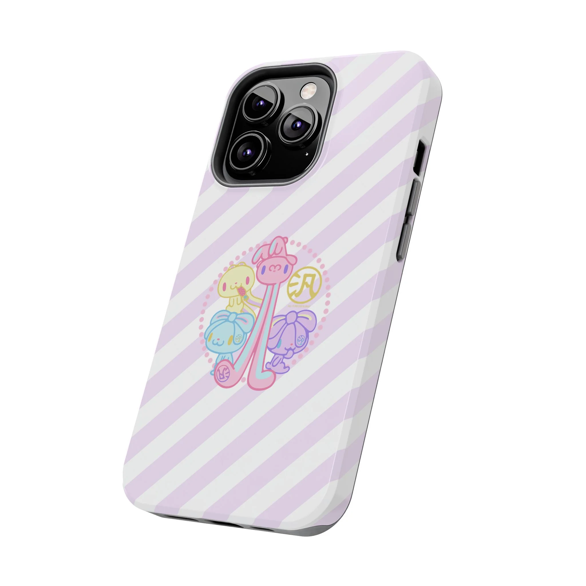 Group Pastel All Purpose Bunny - iPhone Case - Image 56