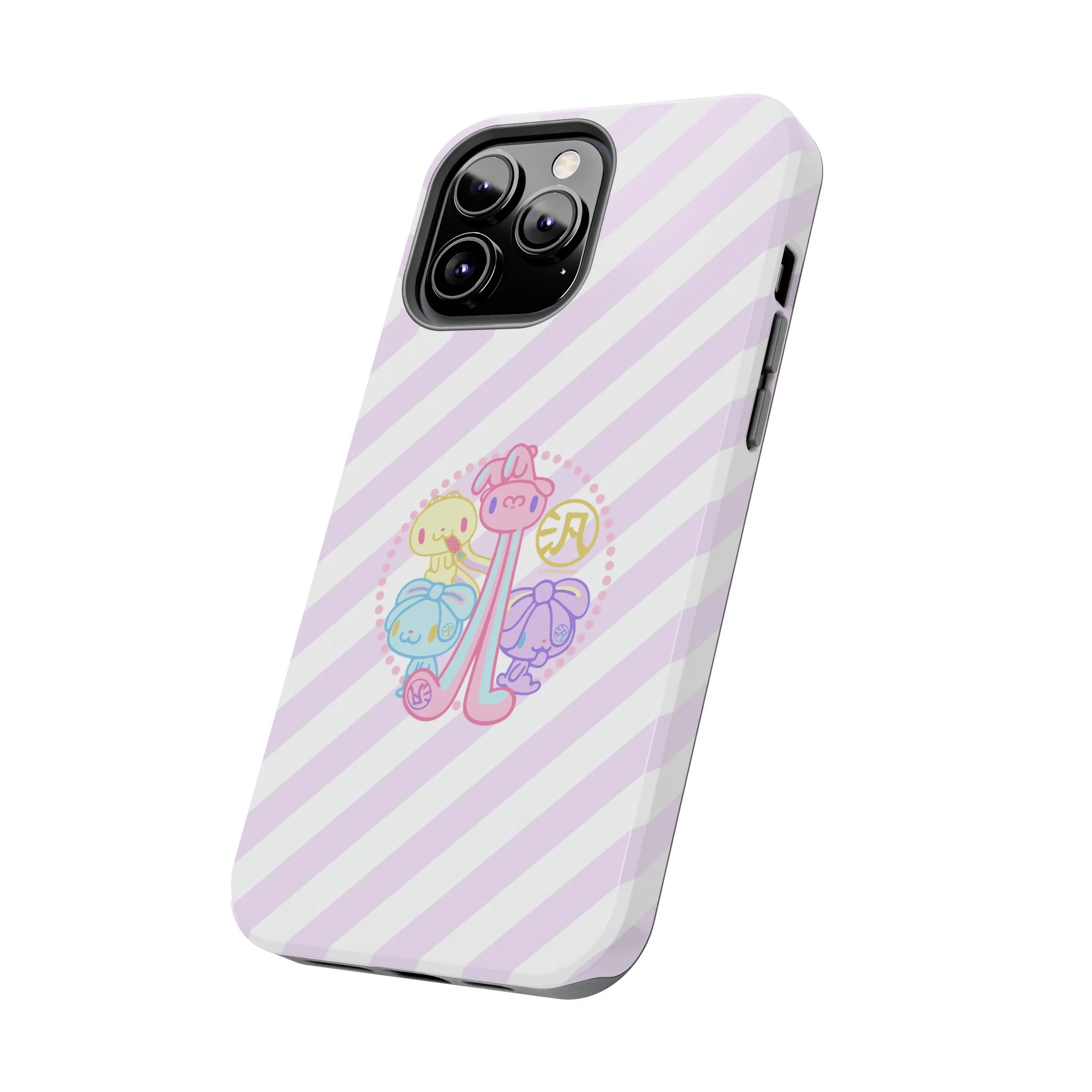 Group Pastel All Purpose Bunny - iPhone Case - Image 58