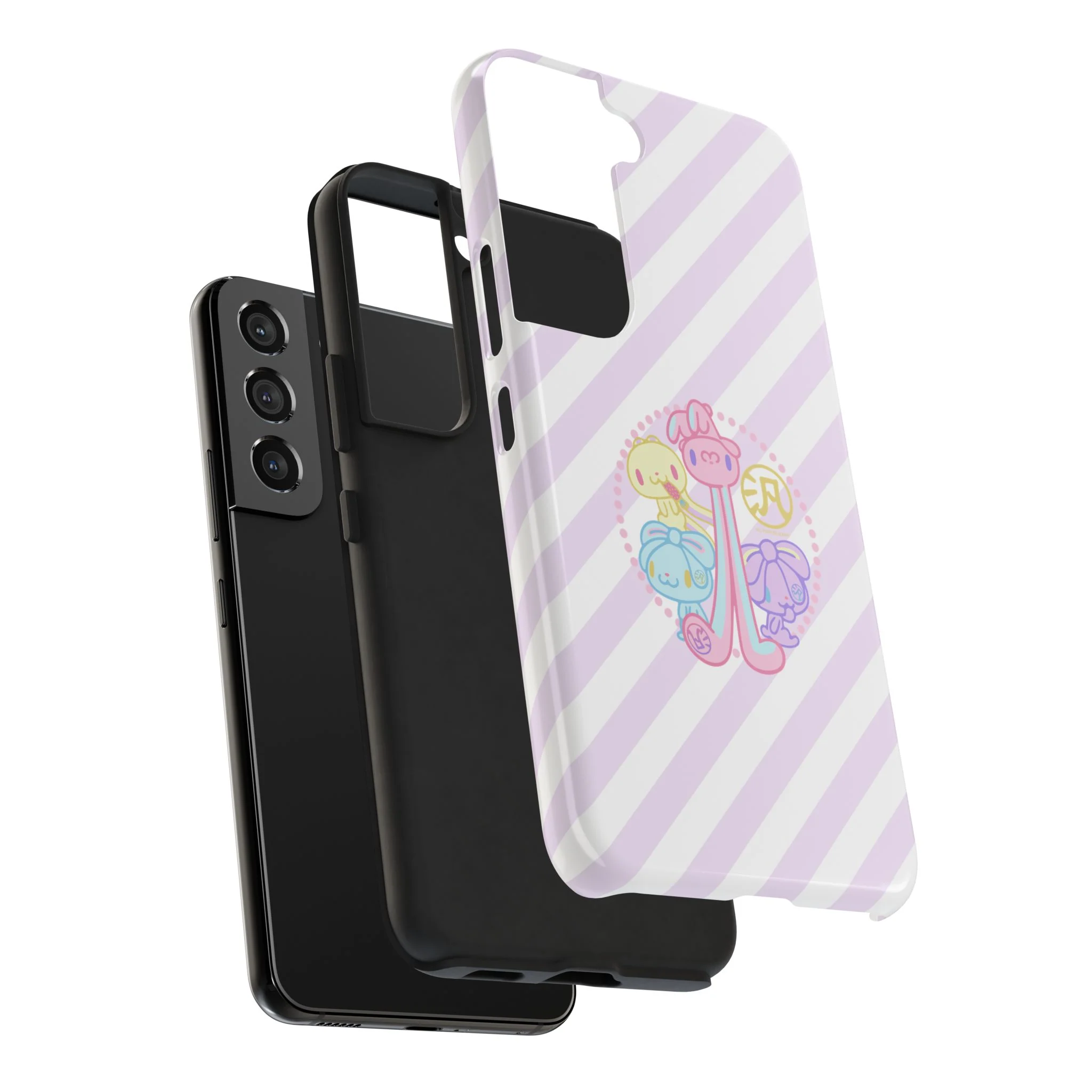 Group Pastel All Purpose Bunny - iPhone Case - Image 61
