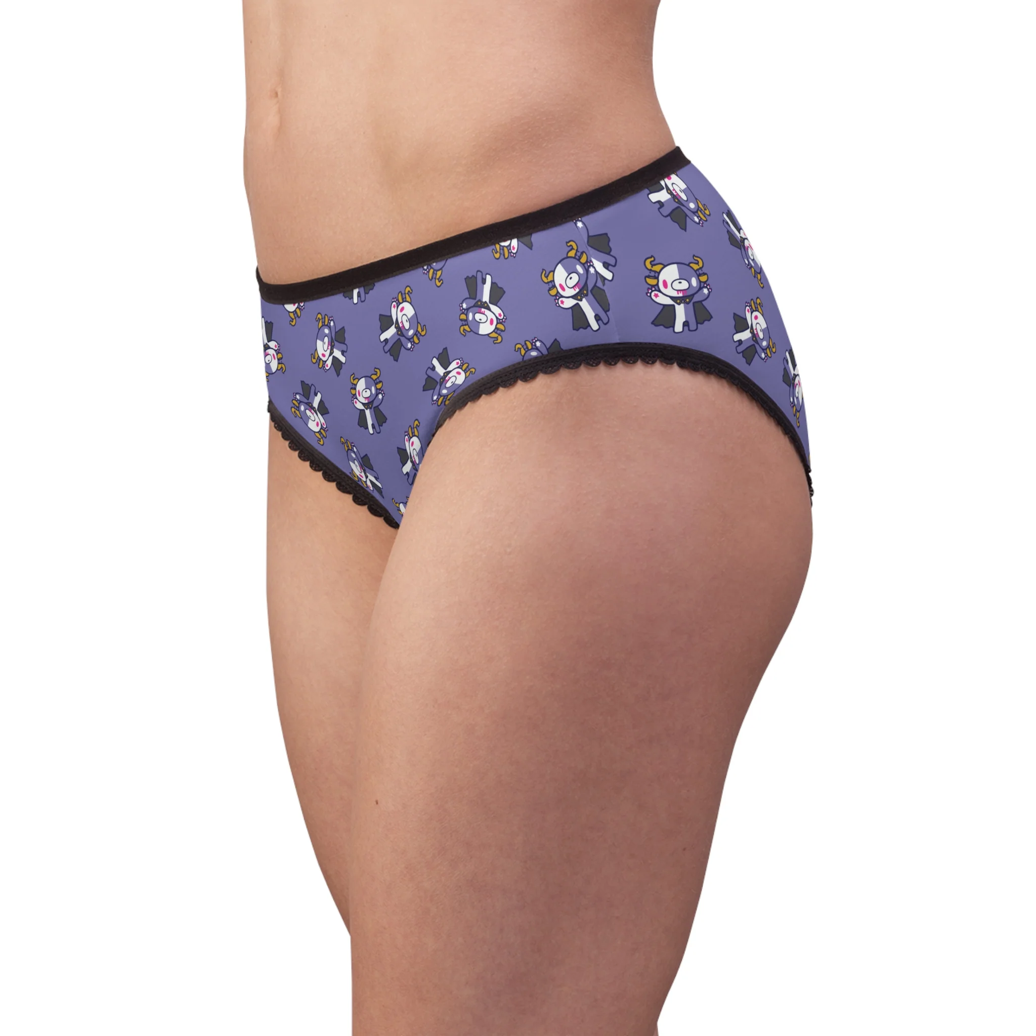 Libra Gloomy Women's Briefs (AOP) - Image 4