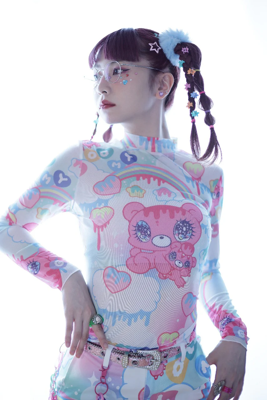 Plush Wonderland Mesh Shirt - Image 4