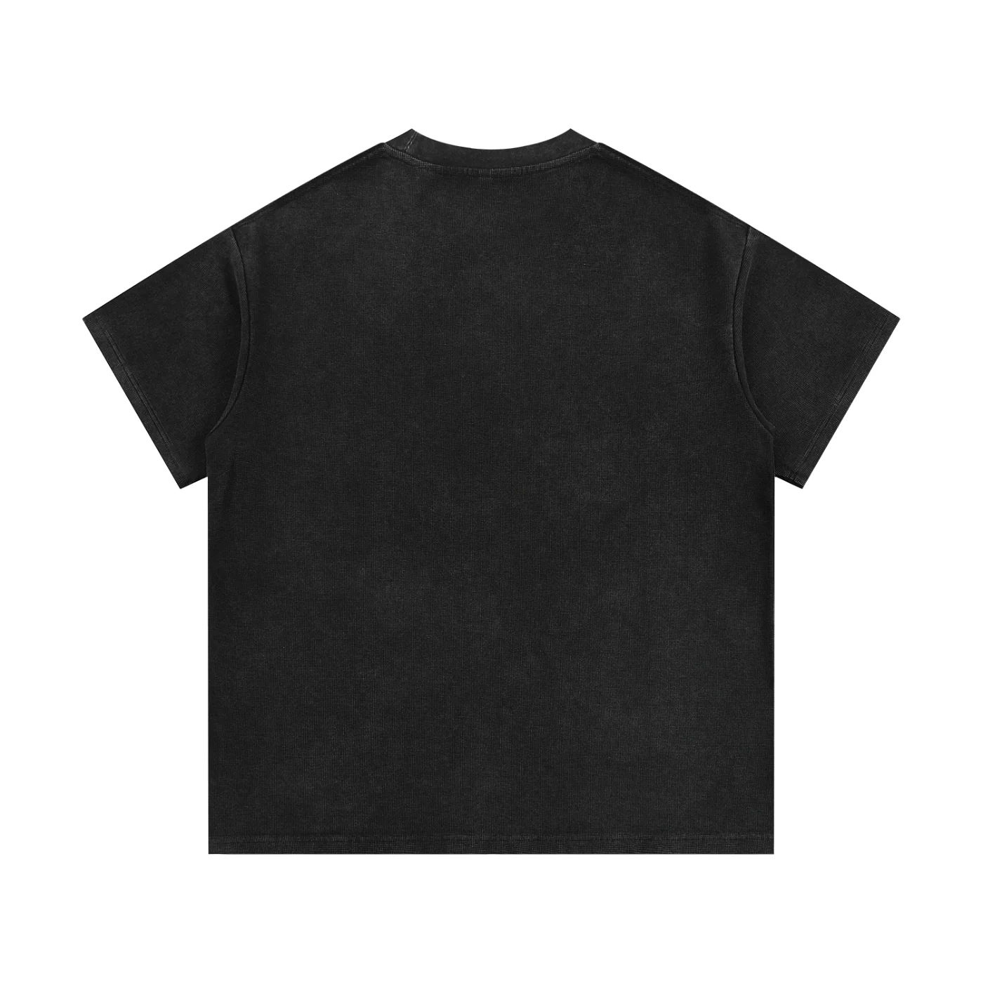 Mineral Wash Waffle Knit T-Shirt - Image 3