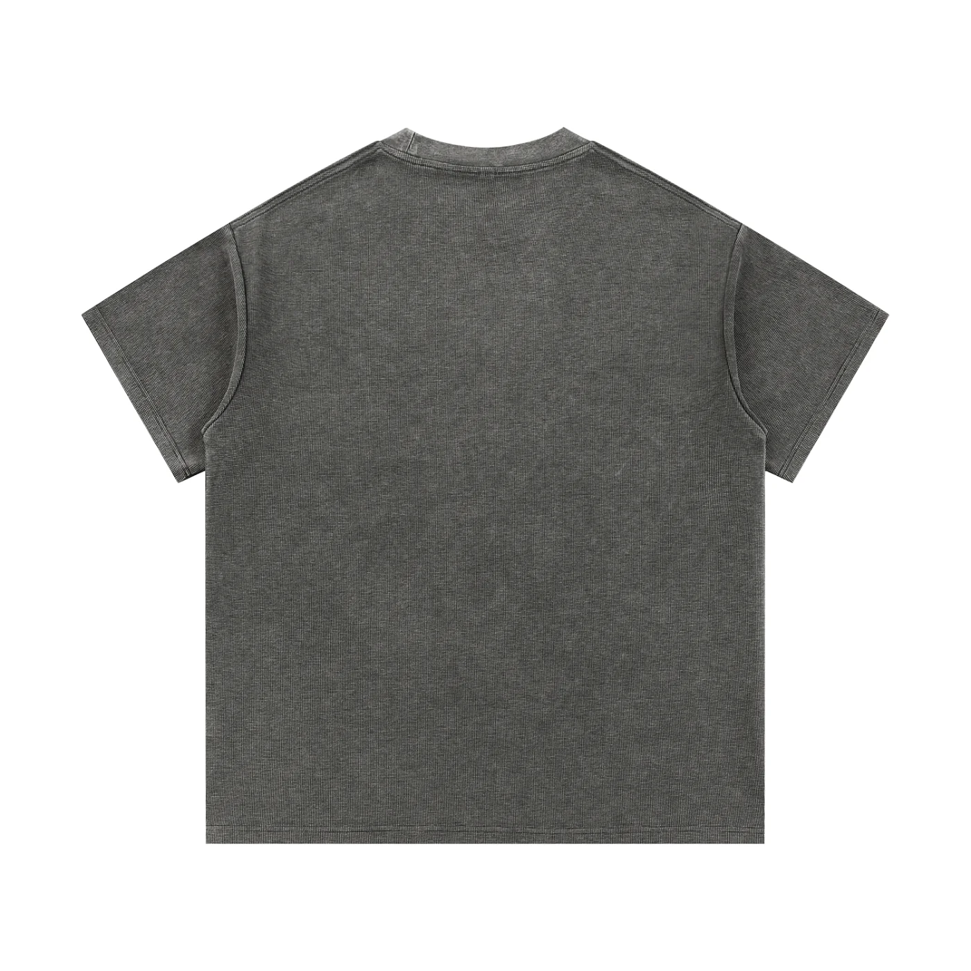Mineral Wash Waffle Knit T-Shirt - Image 4