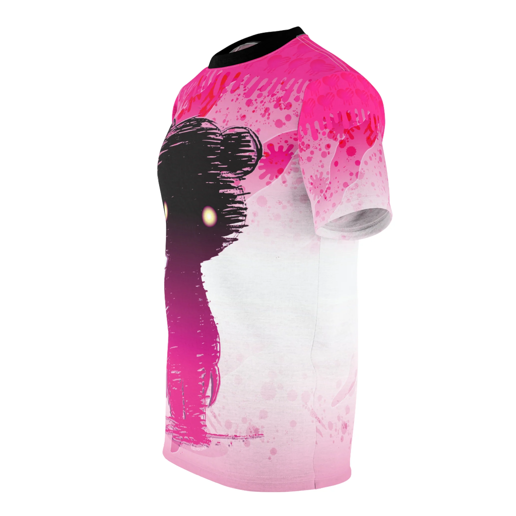 Neo-Shadow Gloomy AoP Unisex Tee - Image 3