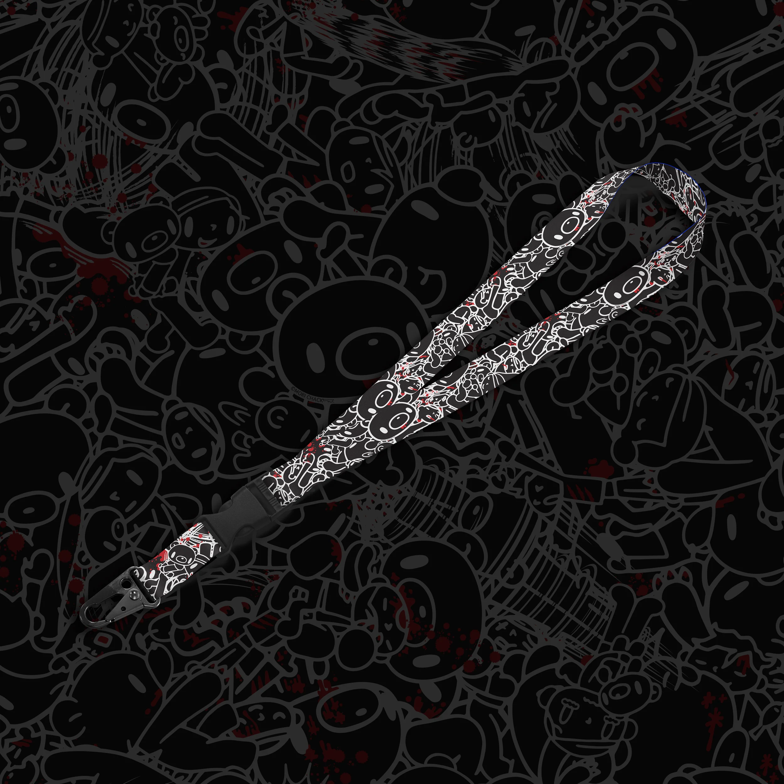 Noir Lanyard