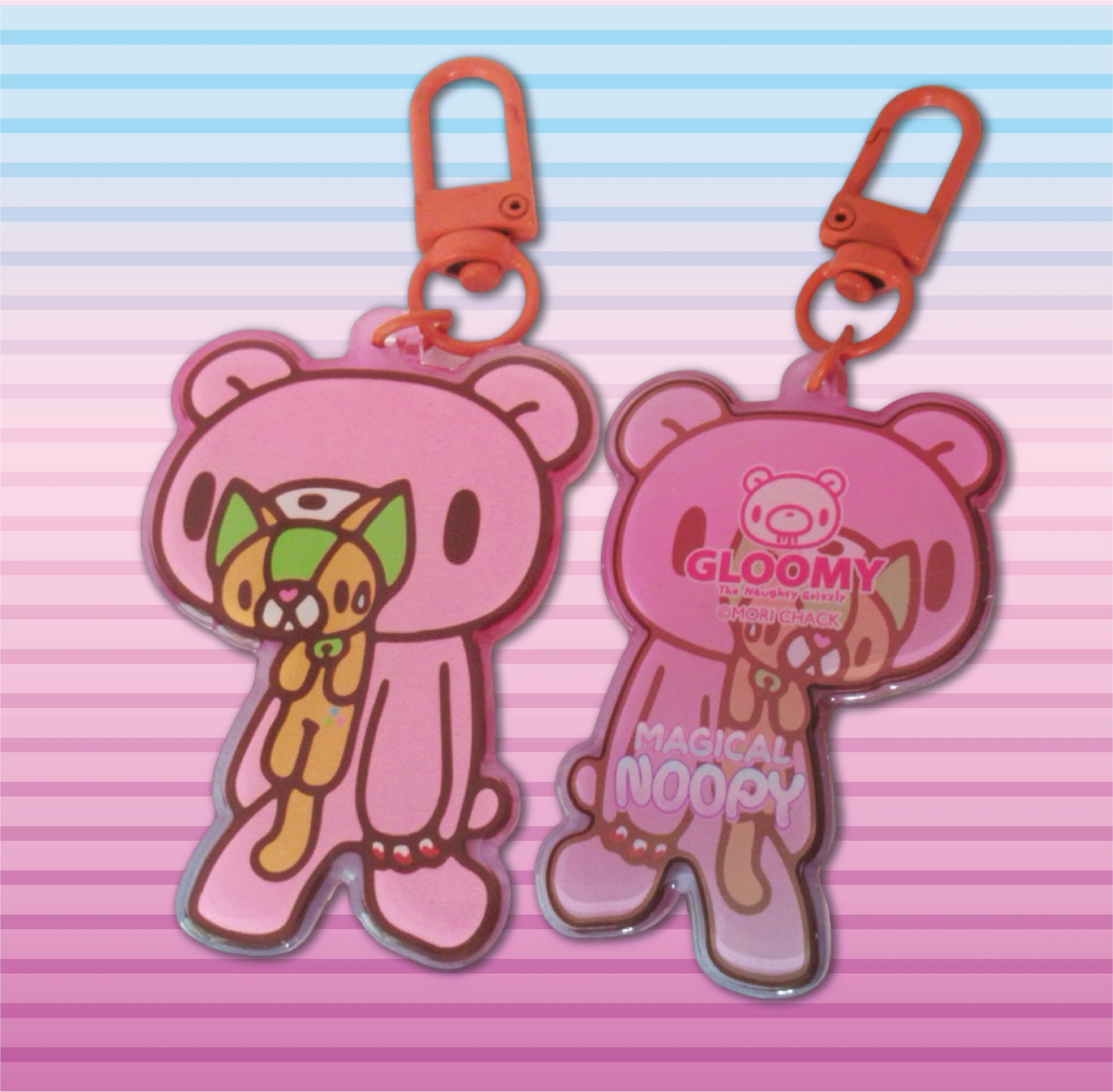 Noopy & Gloomy Bear! [Standing] - Acrylic Keychain - Image 8