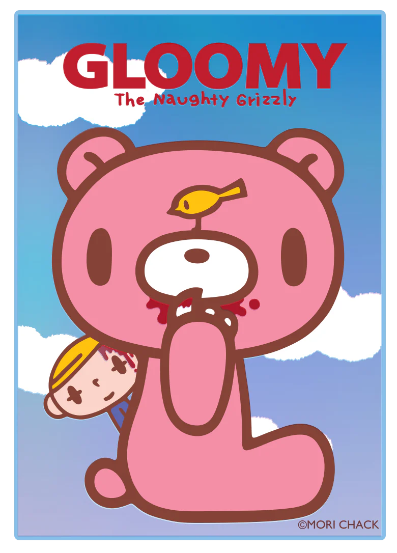 Officially licensed Gloomy Bear Foiled Standard Card Sleeves - Cute - Image 3
