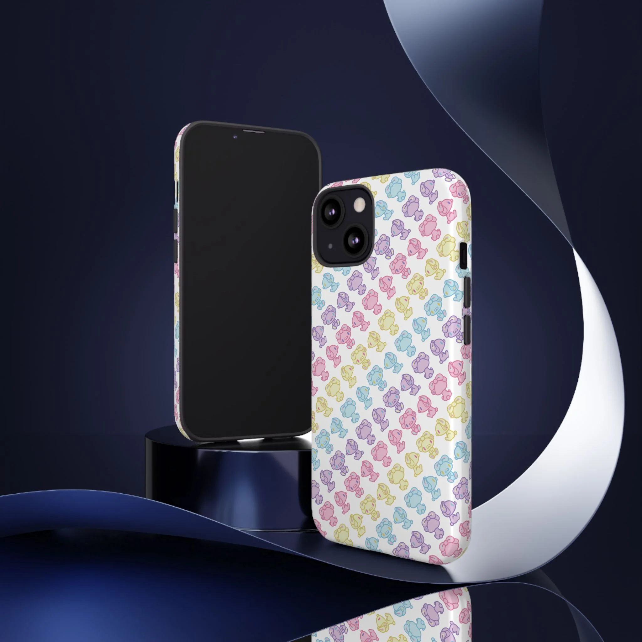 Rotating Pastel All Purpose Bunny - Phone Case - Image 113