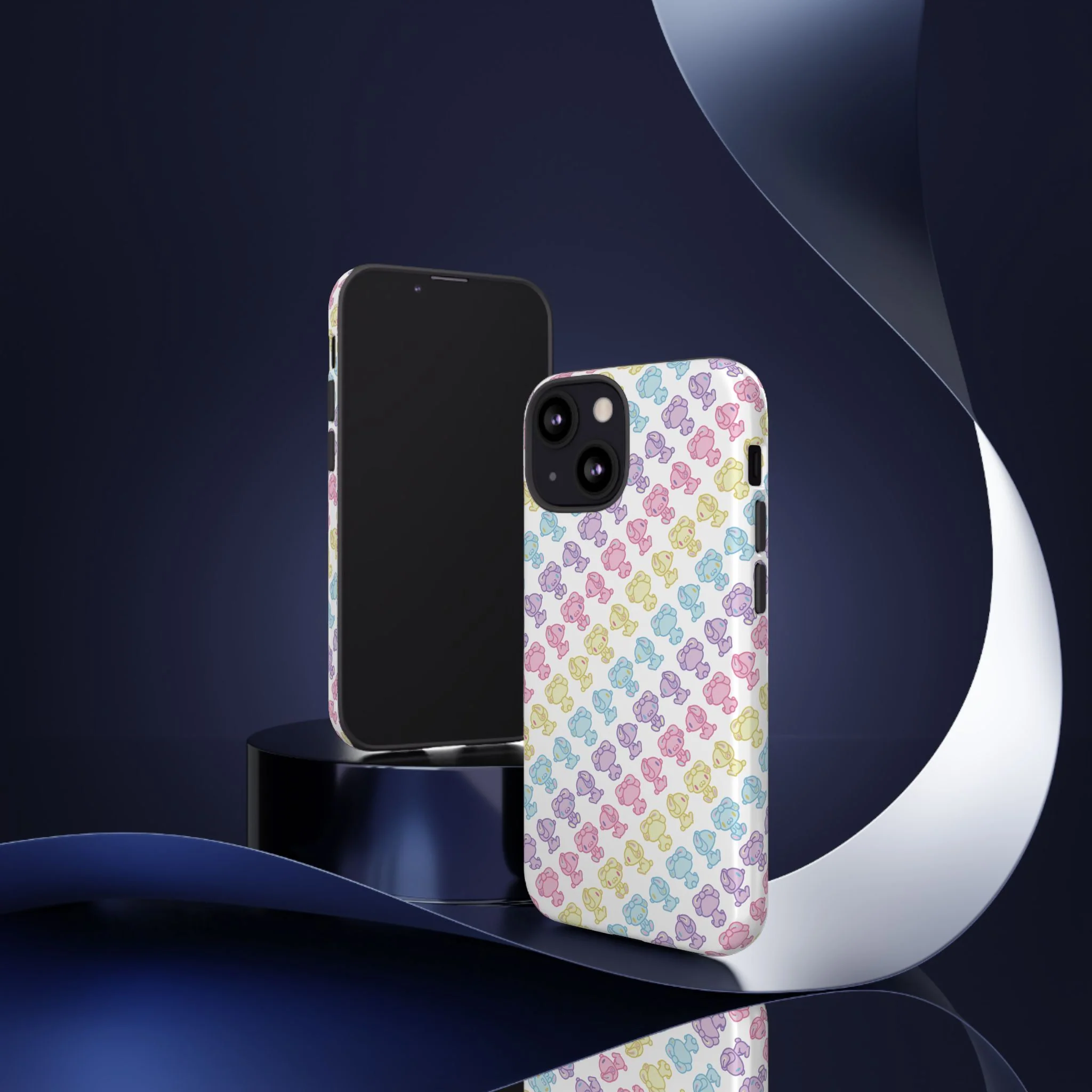 Rotating Pastel All Purpose Bunny - Phone Case - Image 115