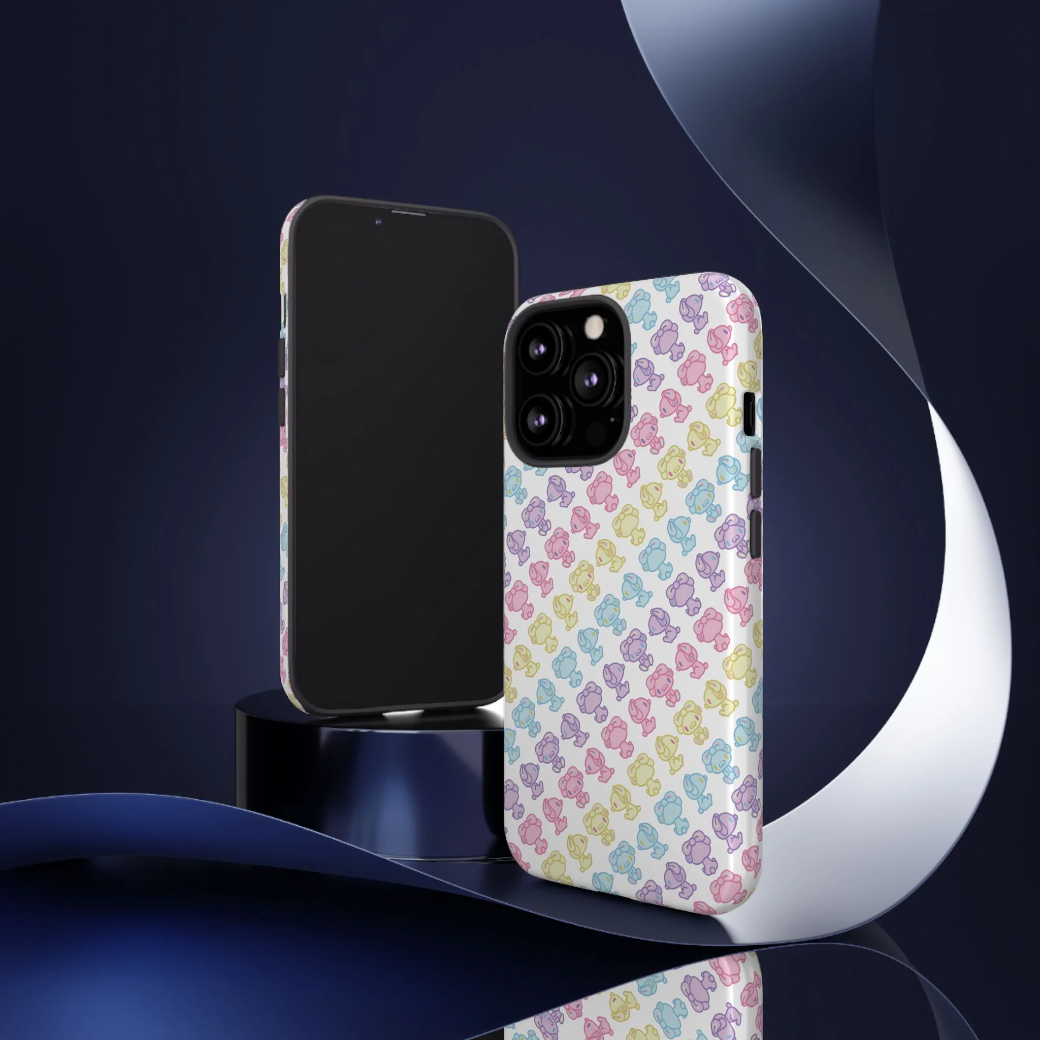 Rotating Pastel All Purpose Bunny - Phone Case - Image 117