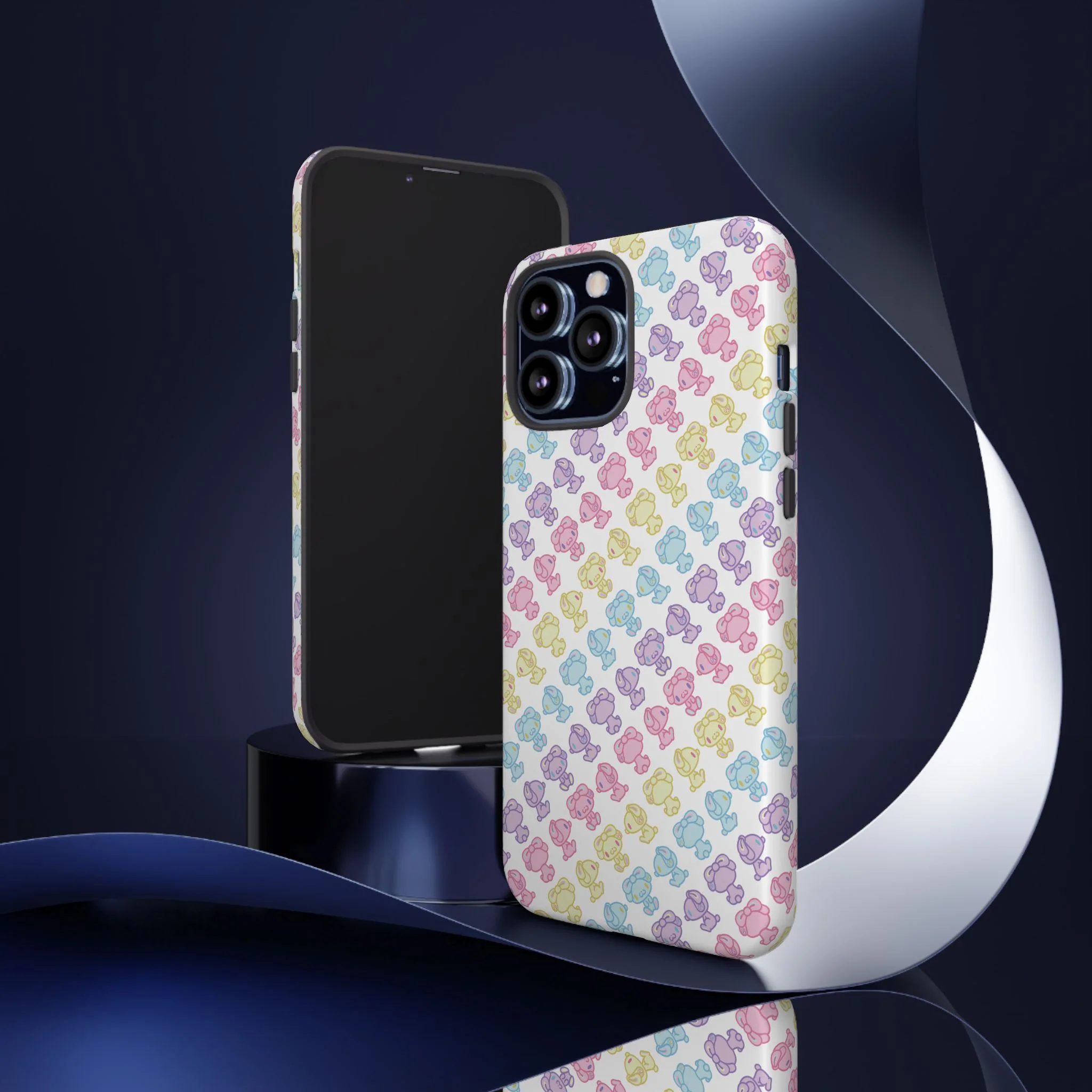 Rotating Pastel All Purpose Bunny - Phone Case - Image 120