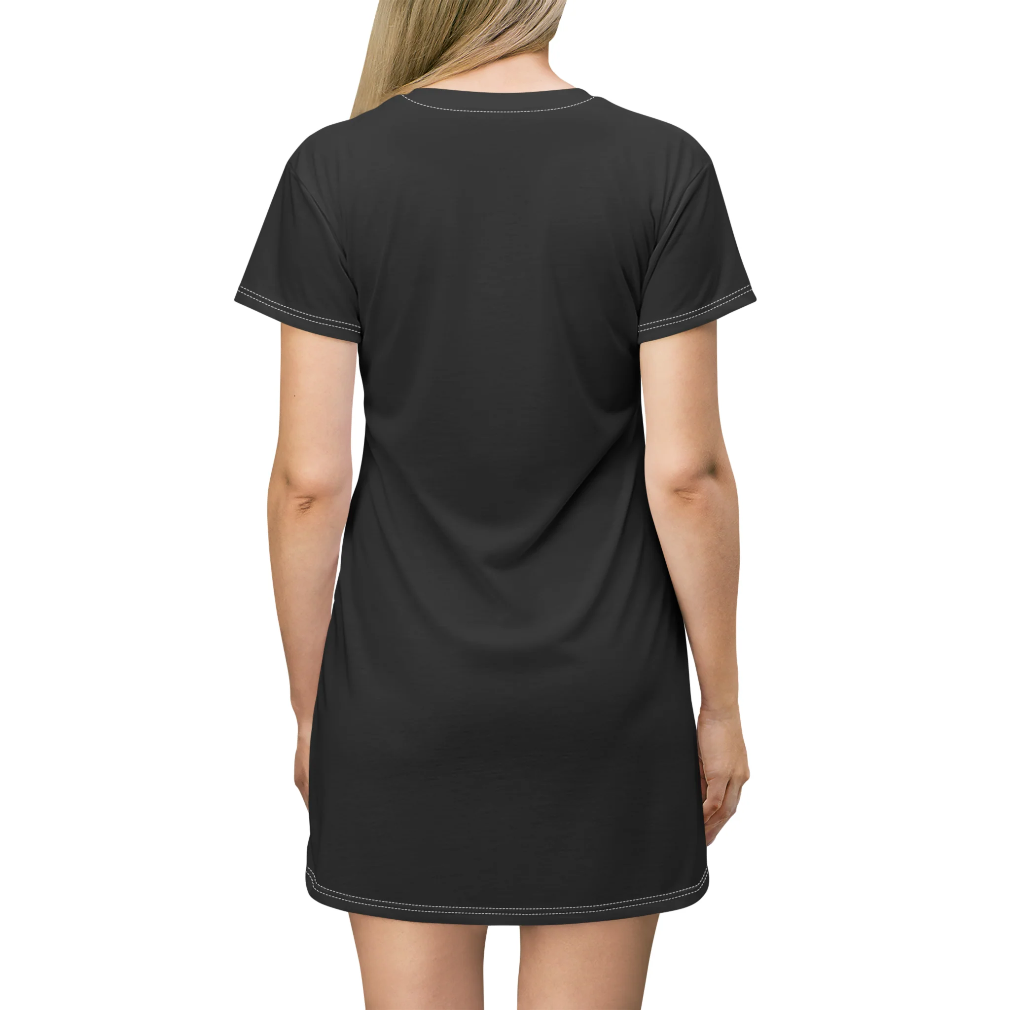 Shadow Gloomy AoP T-Shirt Dress - Image 4