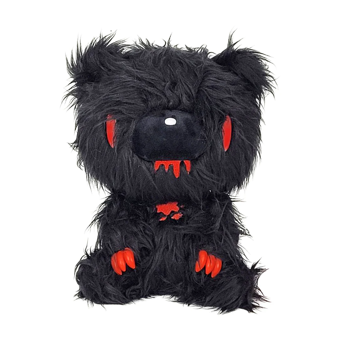 Shaggy Fur Black Gloomy Bear 7" Plush - Image 2