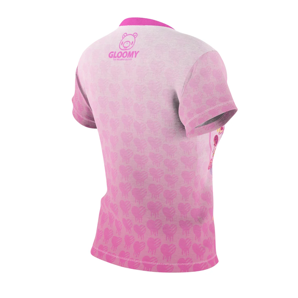 Sweet-Heart Gloomy Women's AoP Tee - Image 4