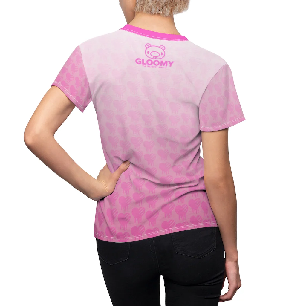 Sweet-Heart Gloomy Women's AoP Tee - Image 6