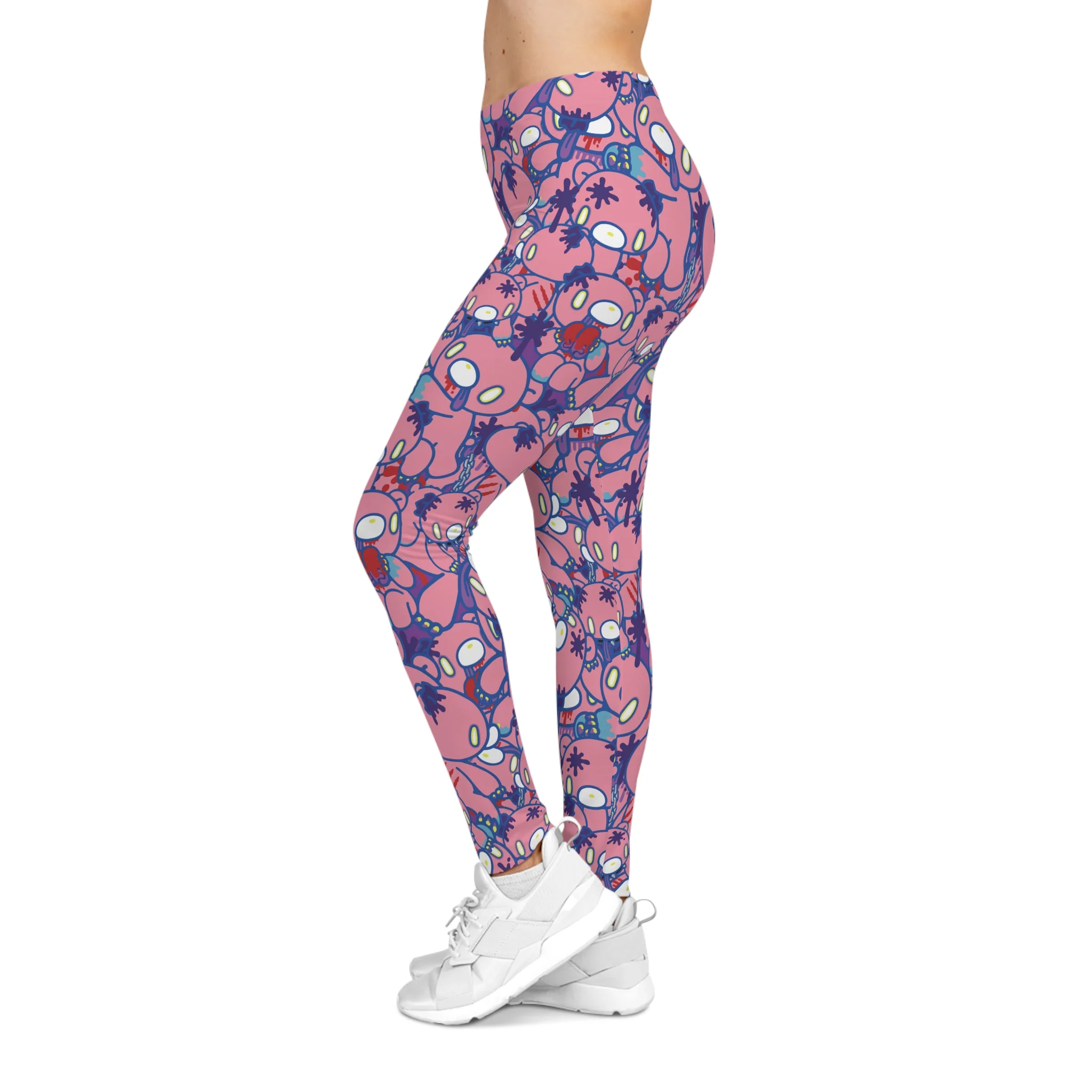 Undead Gloomy Bear AOP - Womens Leggings - Image 6