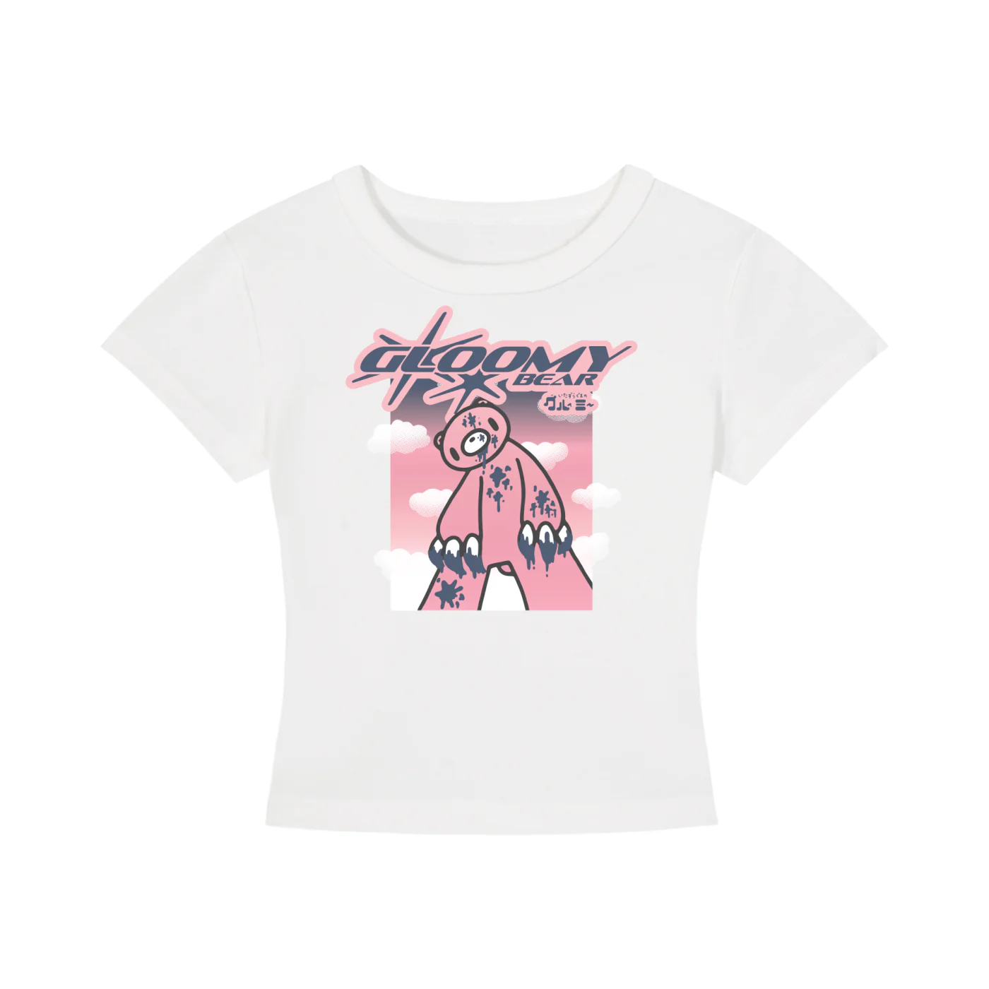 Giant Gloomy Women's Cropped T-Shirt