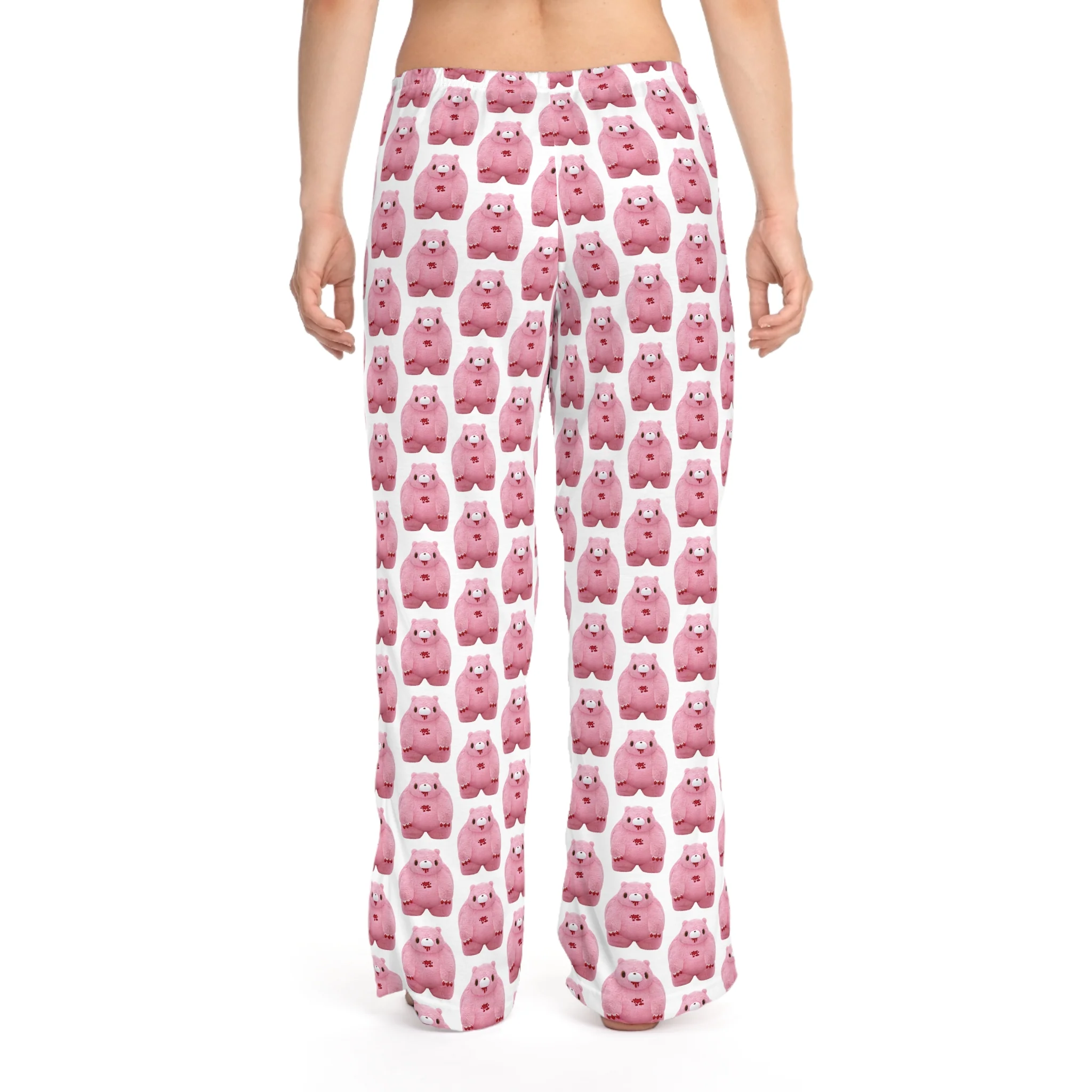 Chubby Gloomy Women's Pajama Pants (AOP) - Image 4
