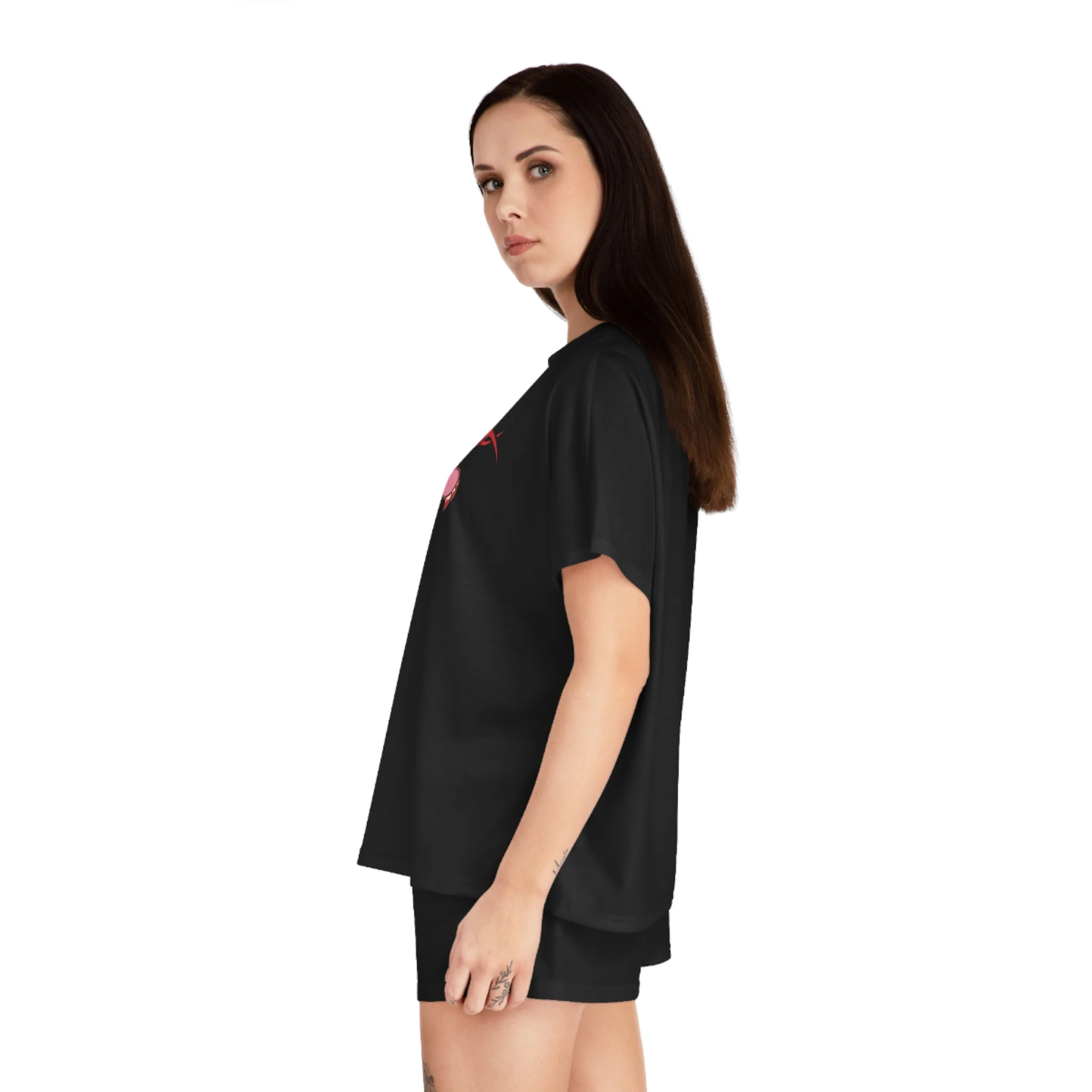 Gloomy Bear Y2K - Women's Short Pajama Set (AOP) - Image 6