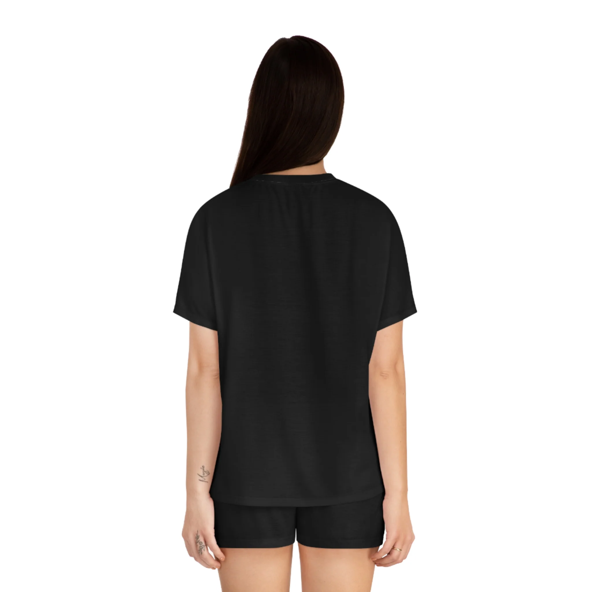 Gloomy Bear Y2K - Women's Short Pajama Set (AOP) - Image 7