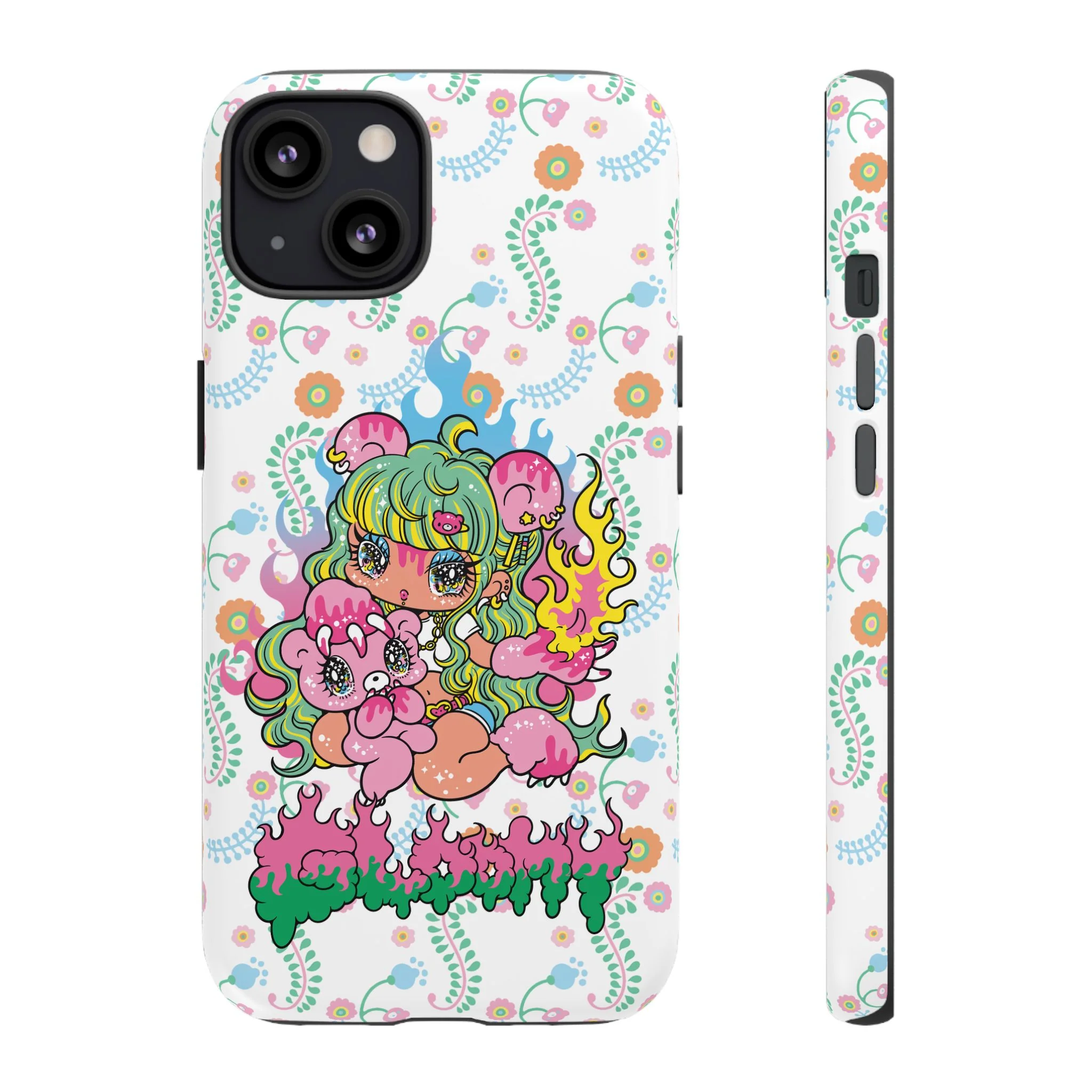 YURIE SEKIYA X GLOOMY BEAR ⭐️ FIRE GIRL PHONE CASE - Image 10