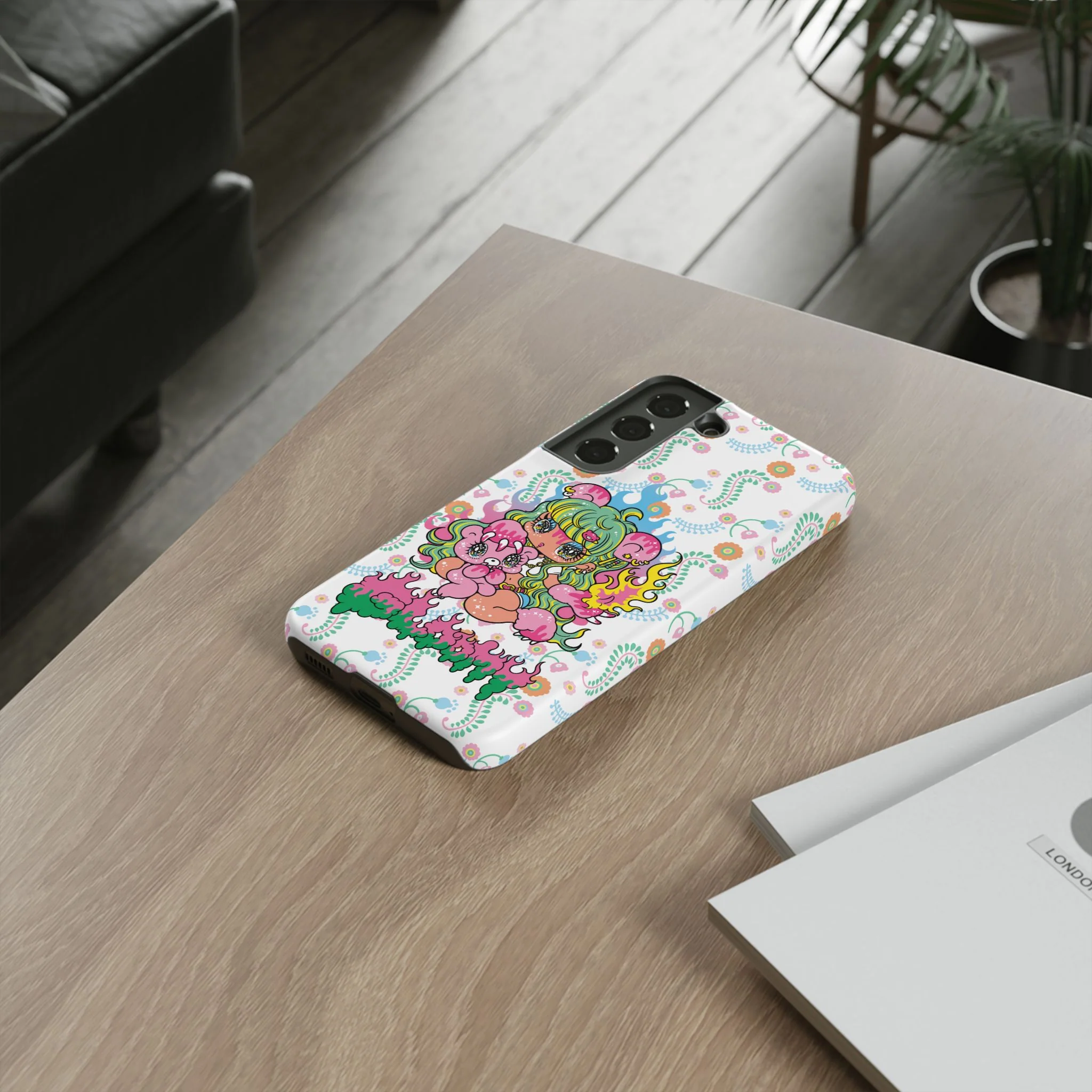 YURIE SEKIYA X GLOOMY BEAR ⭐️ FIRE GIRL PHONE CASE - Image 104