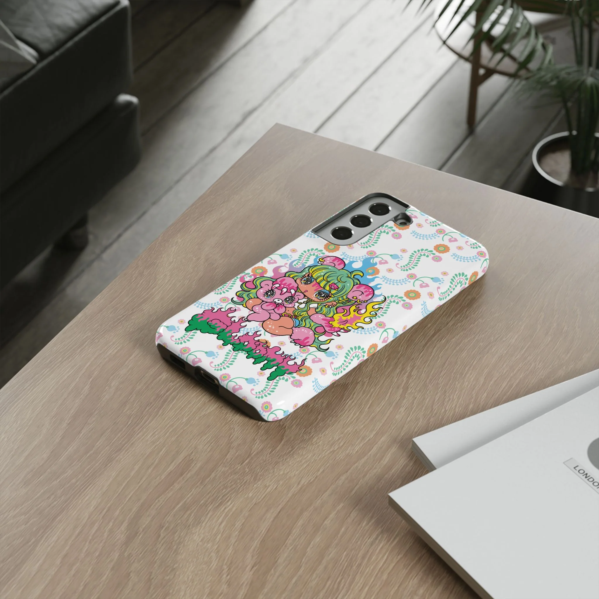 YURIE SEKIYA X GLOOMY BEAR ⭐️ FIRE GIRL PHONE CASE - Image 105