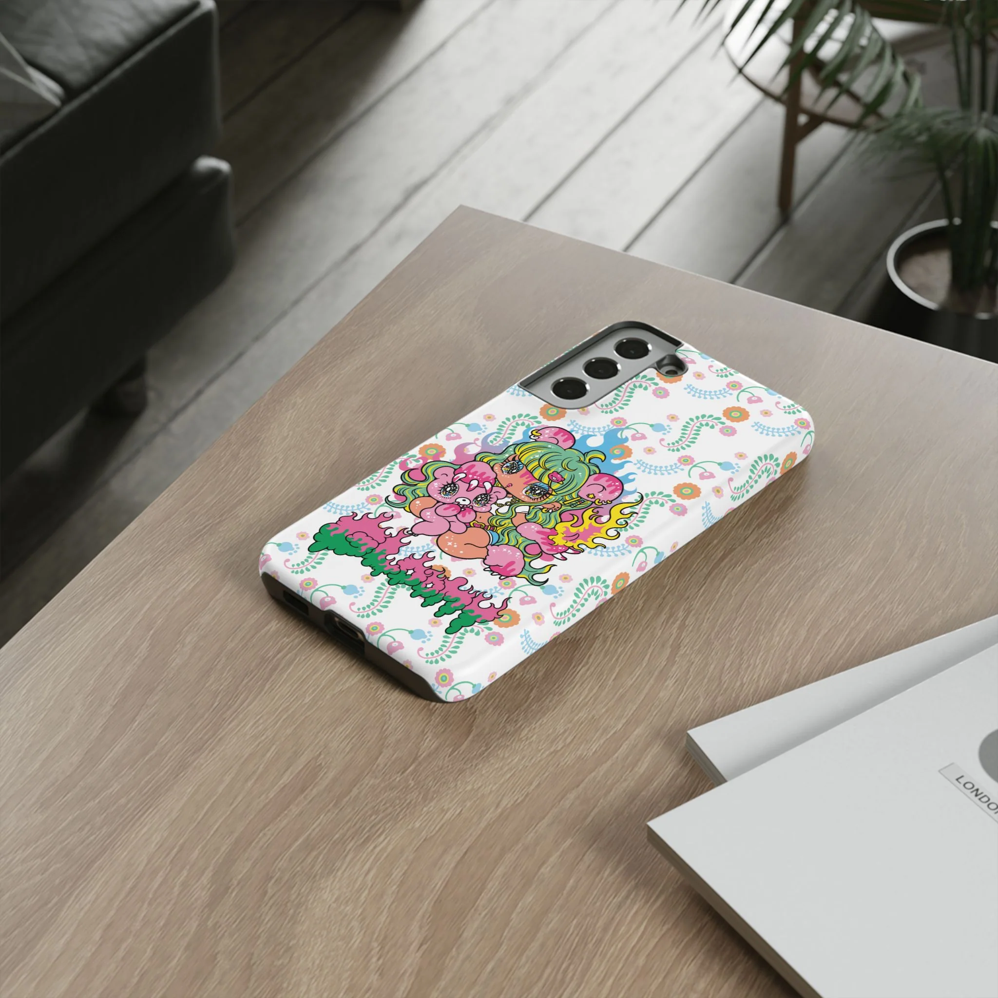 YURIE SEKIYA X GLOOMY BEAR ⭐️ FIRE GIRL PHONE CASE - Image 106