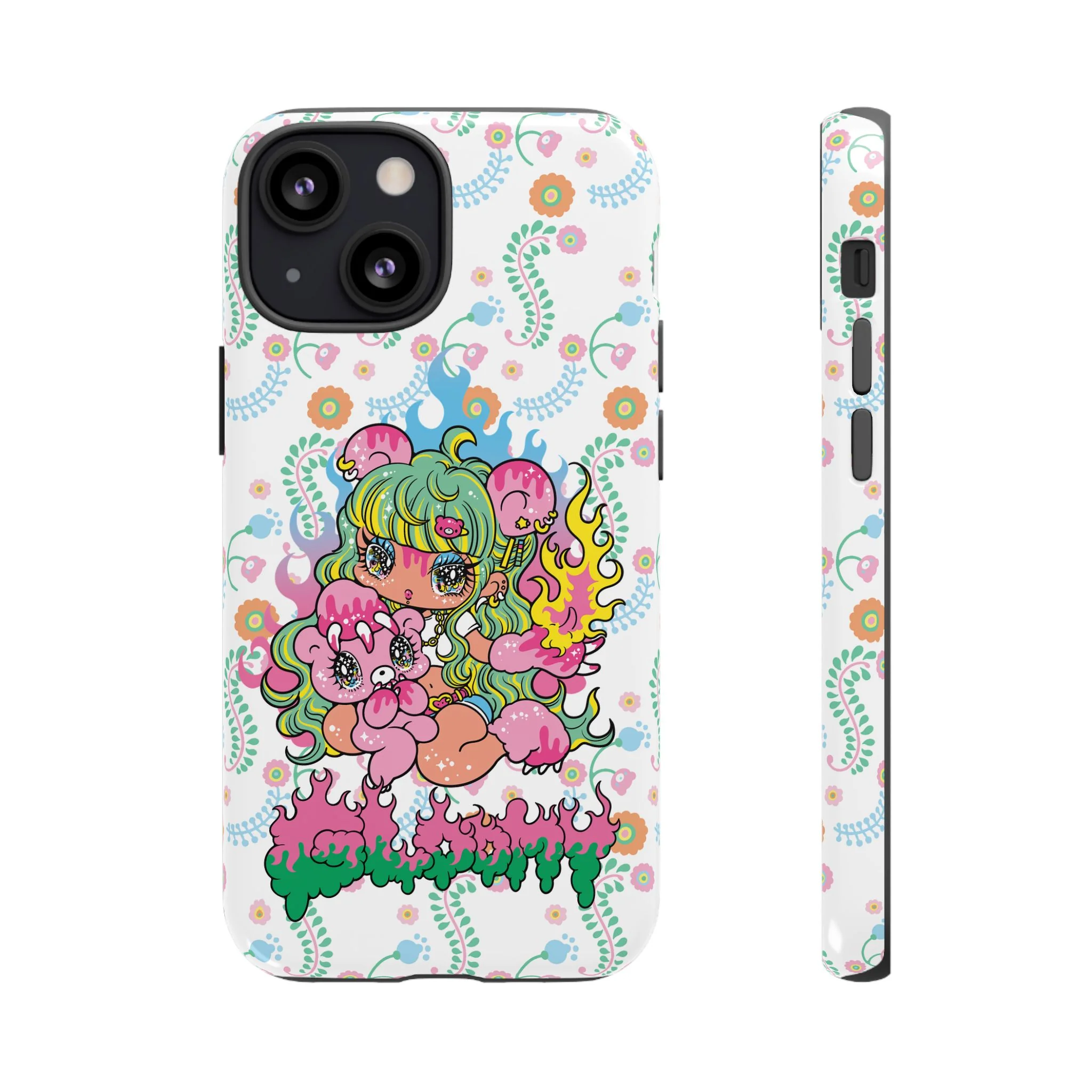 YURIE SEKIYA X GLOOMY BEAR ⭐️ FIRE GIRL PHONE CASE - Image 11