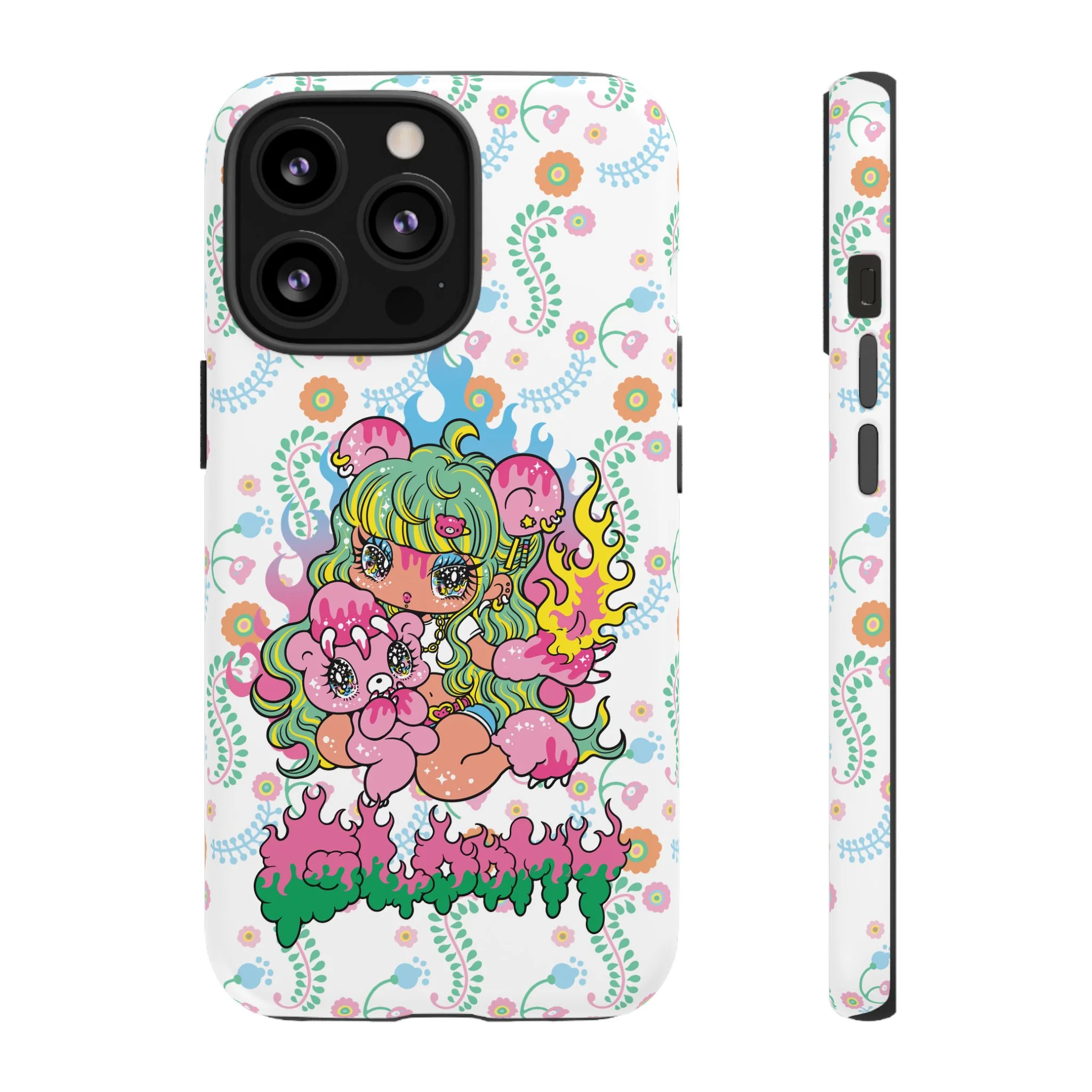 YURIE SEKIYA X GLOOMY BEAR ⭐️ FIRE GIRL PHONE CASE - Image 14