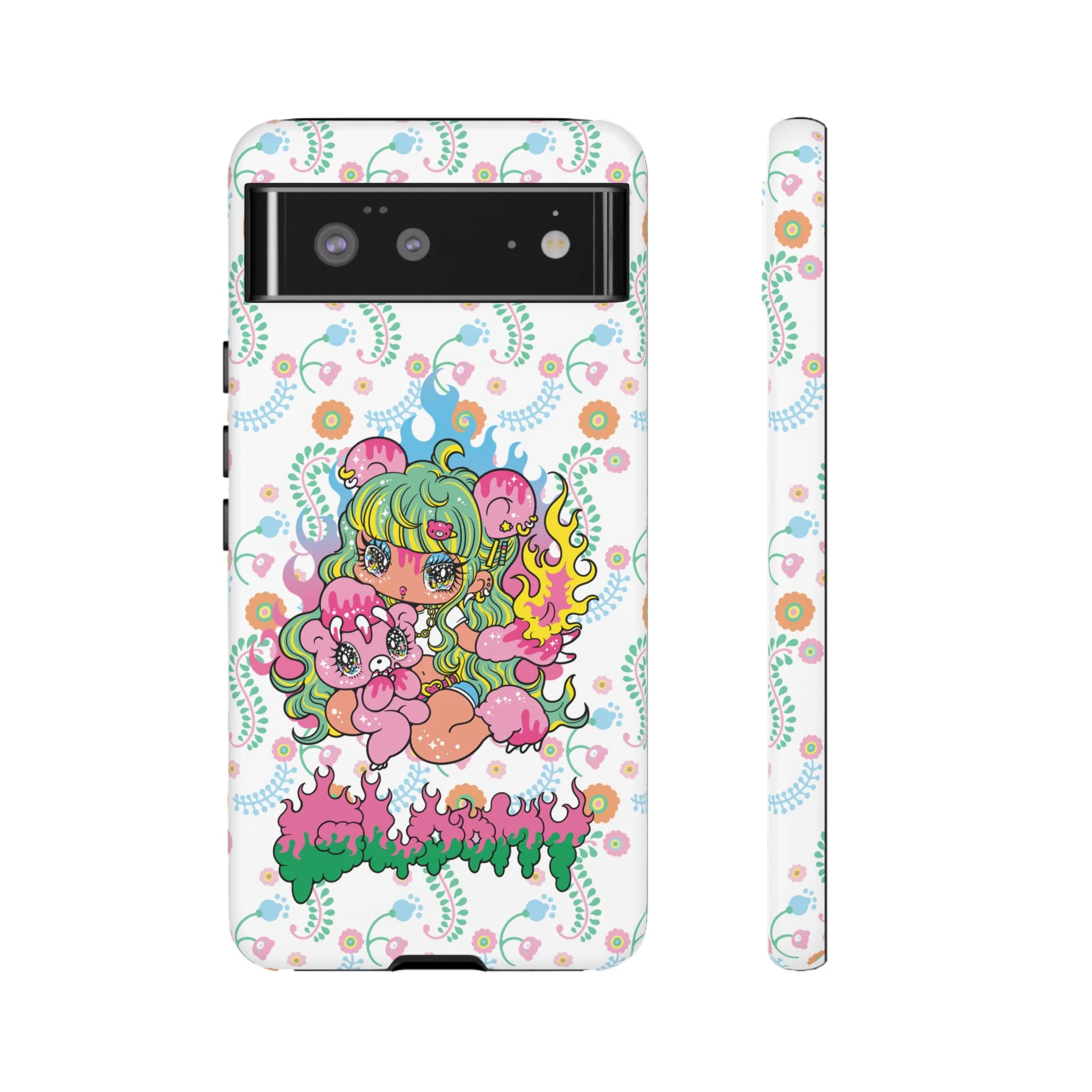 YURIE SEKIYA X GLOOMY BEAR ⭐️ FIRE GIRL PHONE CASE - Image 24