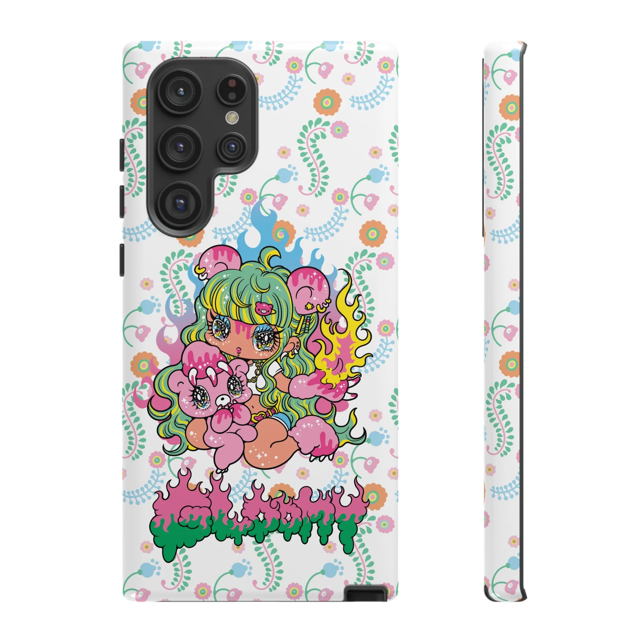 YURIE SEKIYA X GLOOMY BEAR ⭐️ FIRE GIRL PHONE CASE - Image 25