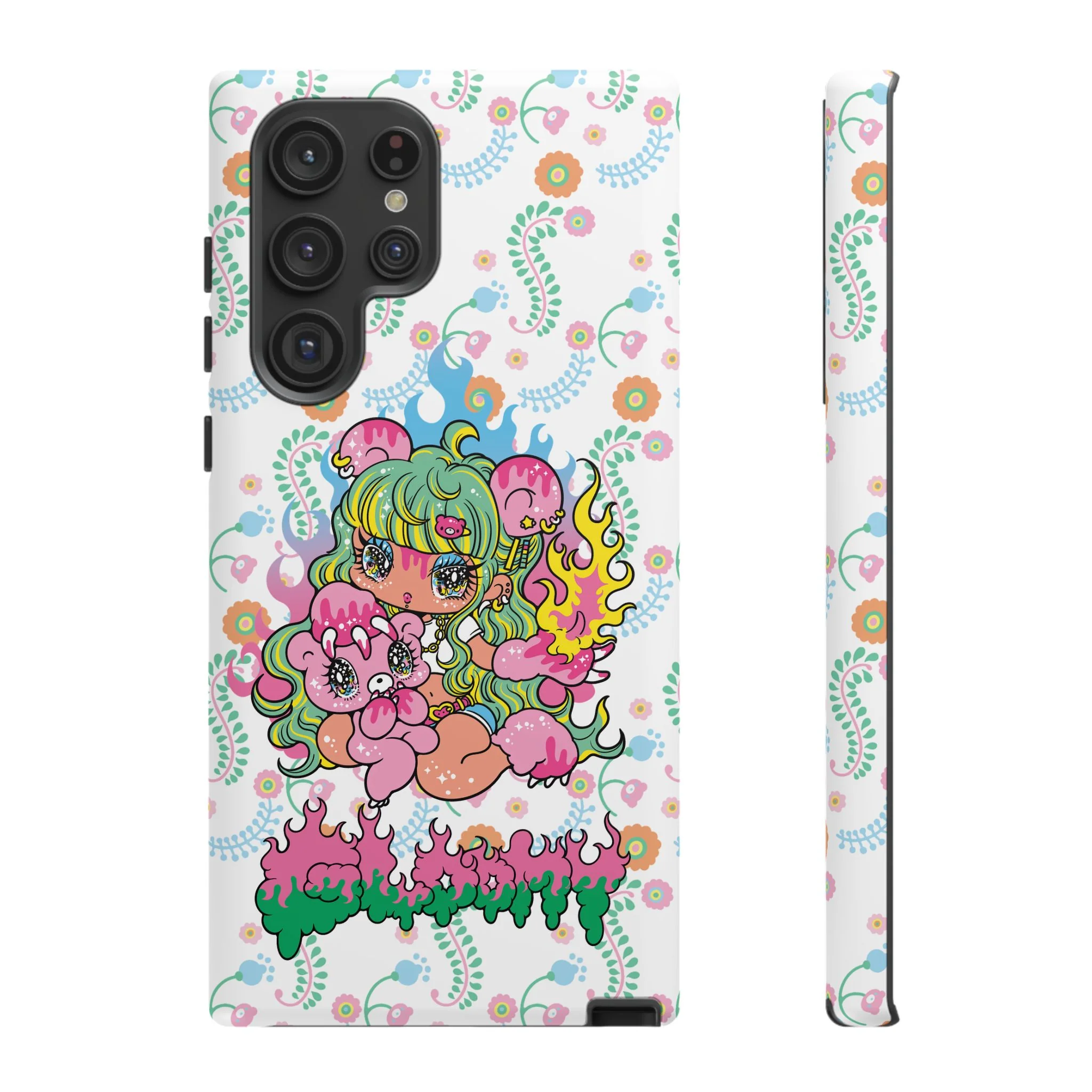 YURIE SEKIYA X GLOOMY BEAR ⭐️ FIRE GIRL PHONE CASE - Image 26