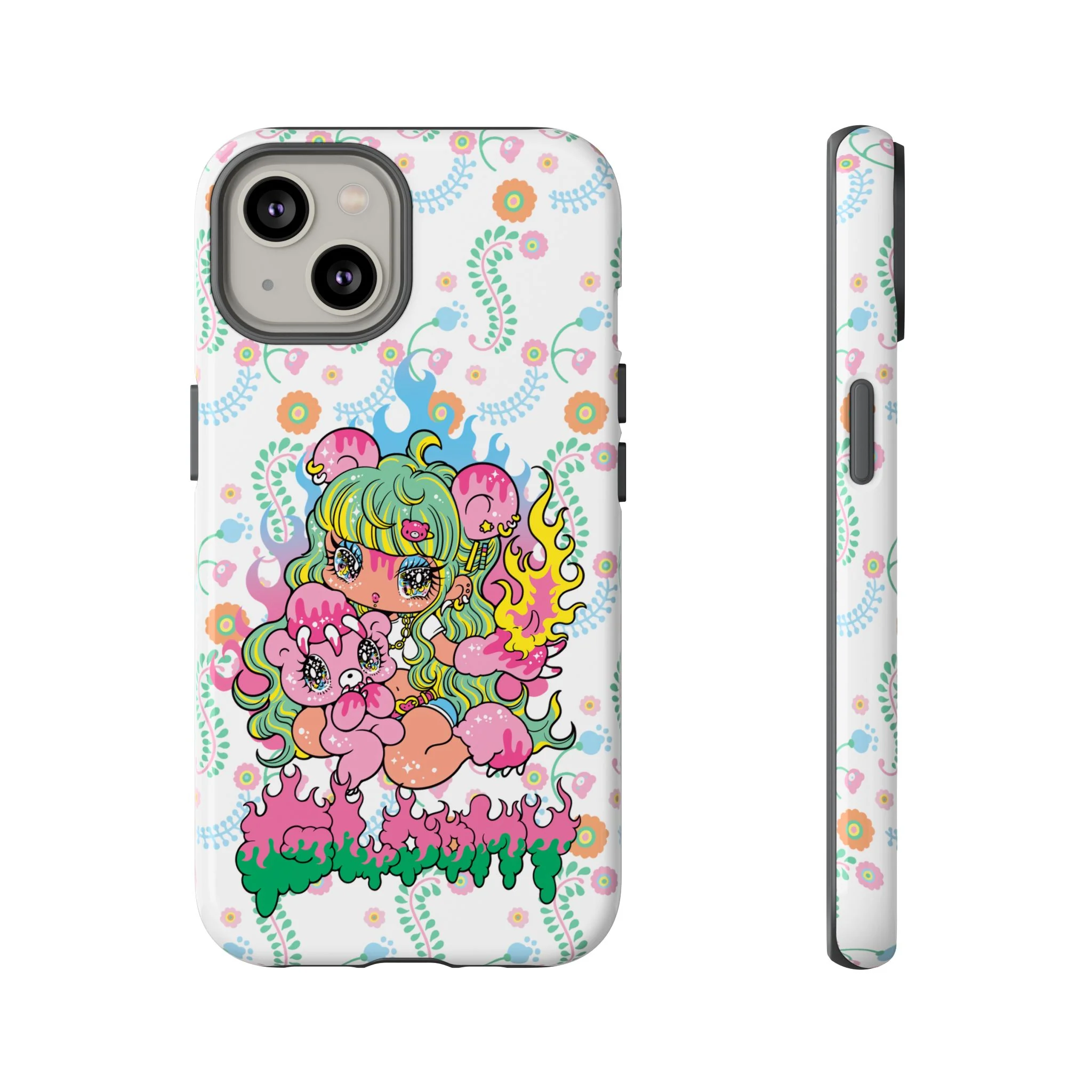 YURIE SEKIYA X GLOOMY BEAR ⭐️ FIRE GIRL PHONE CASE - Image 27