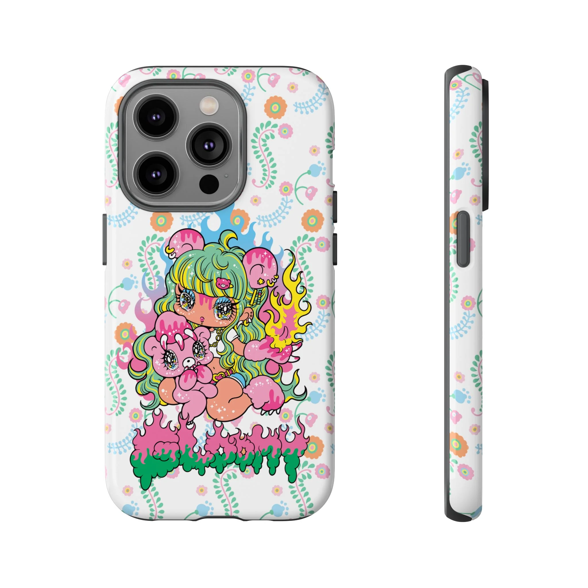 YURIE SEKIYA X GLOOMY BEAR ⭐️ FIRE GIRL PHONE CASE - Image 29