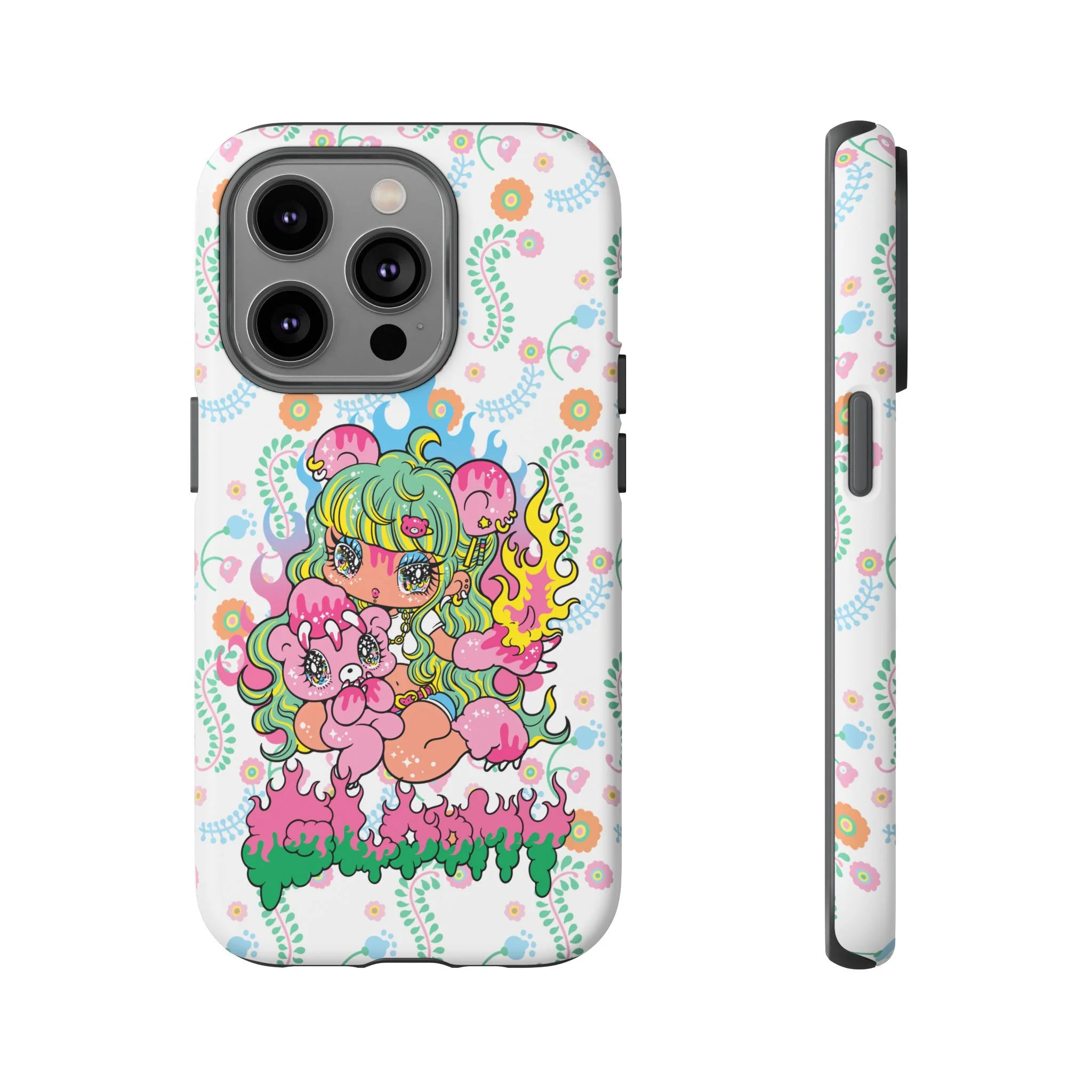 YURIE SEKIYA X GLOOMY BEAR ⭐️ FIRE GIRL PHONE CASE - Image 30