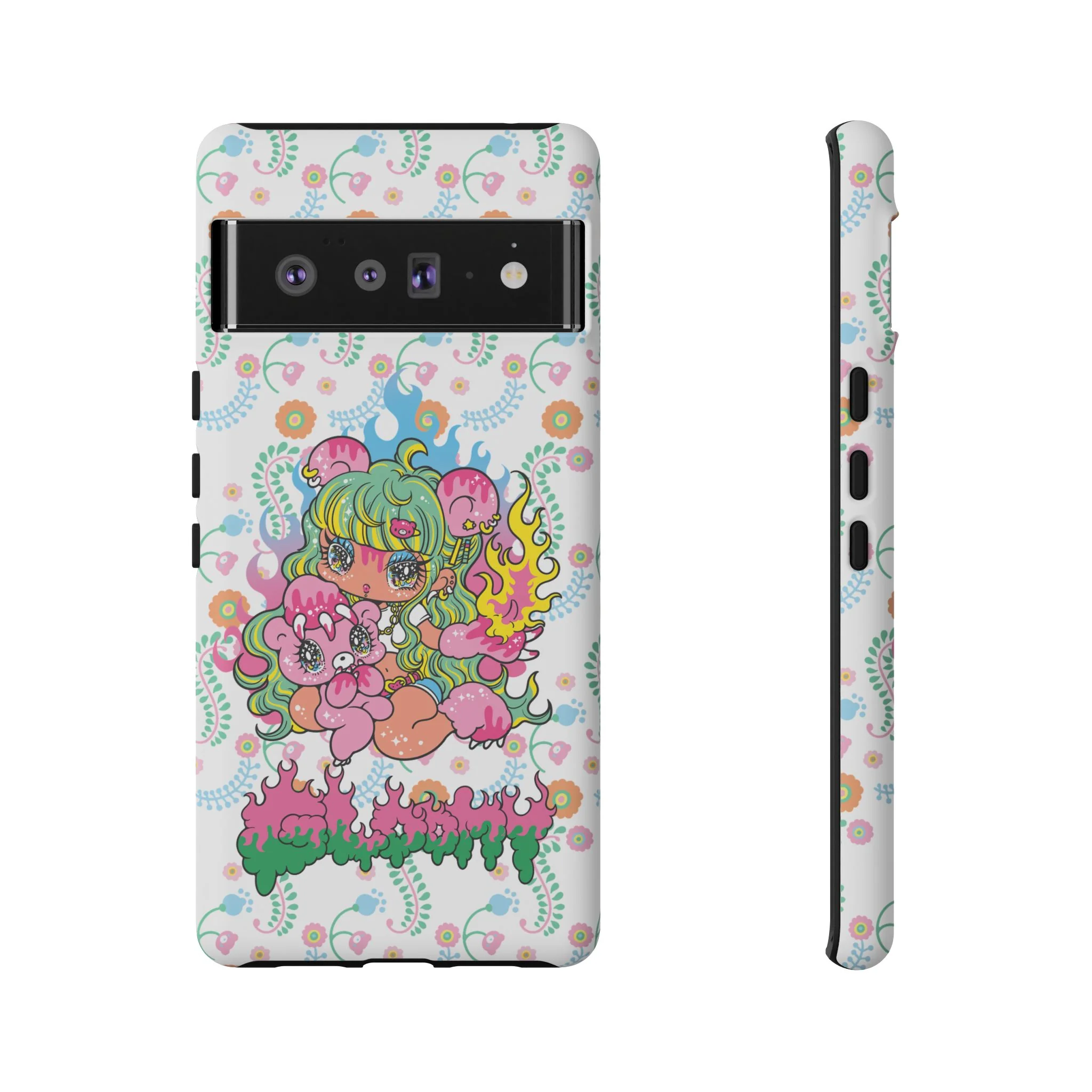 YURIE SEKIYA X GLOOMY BEAR ⭐️ FIRE GIRL PHONE CASE - Image 44